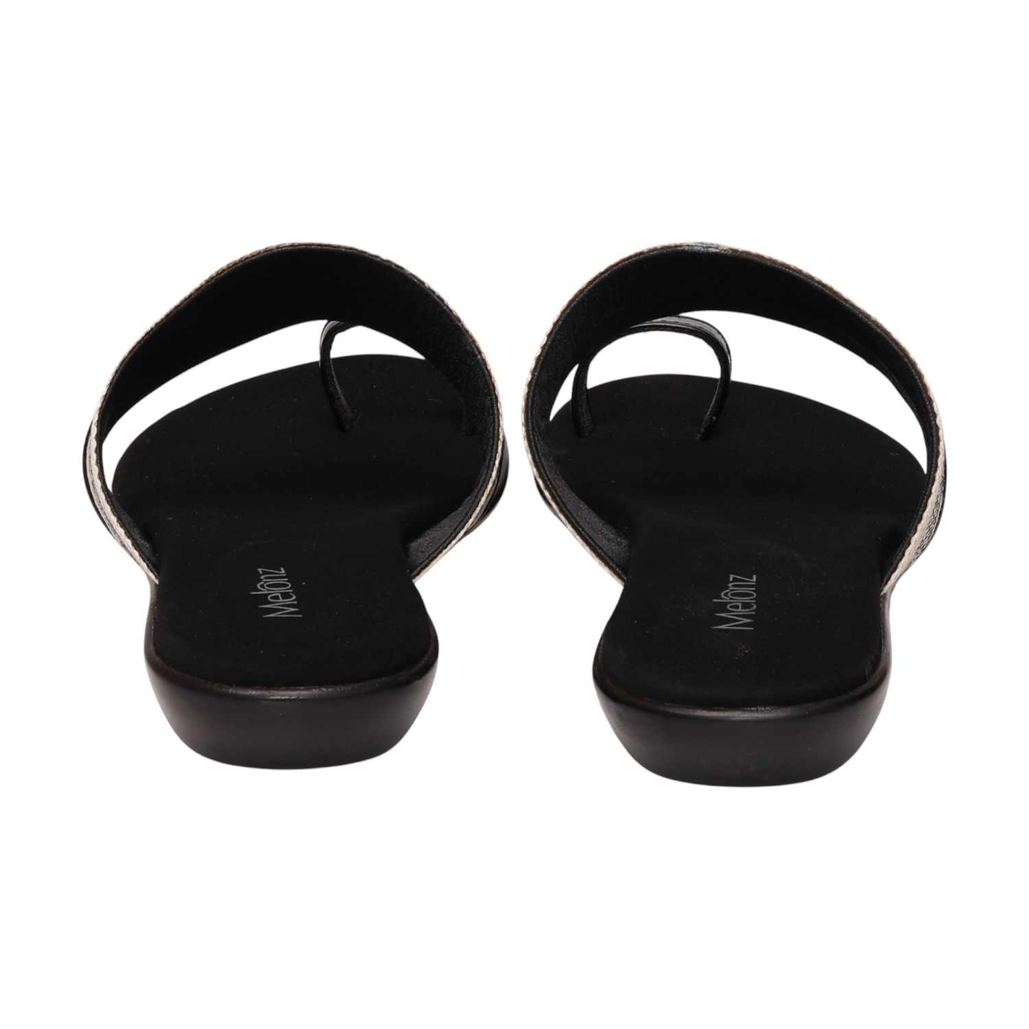 Women Black  Casual Flat