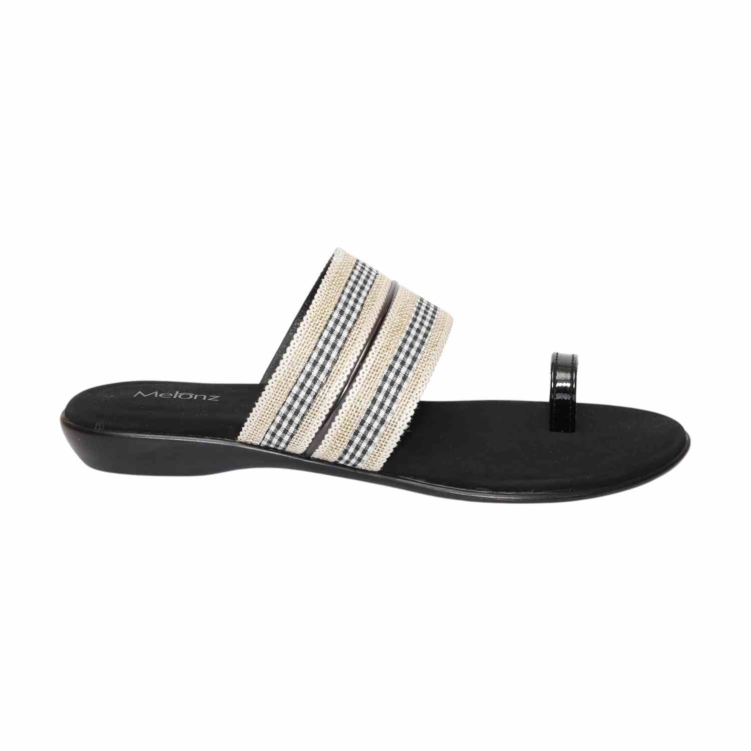 Women Black  Casual Flat
