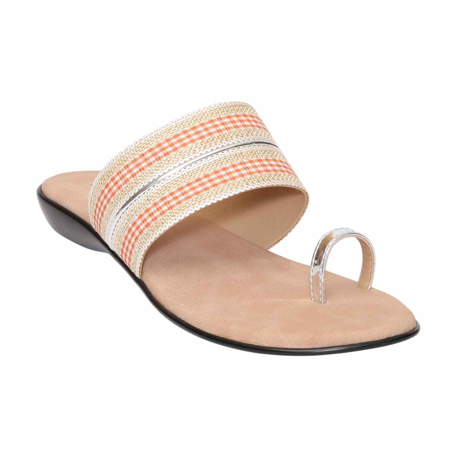 Women Peach  Casual Flat
