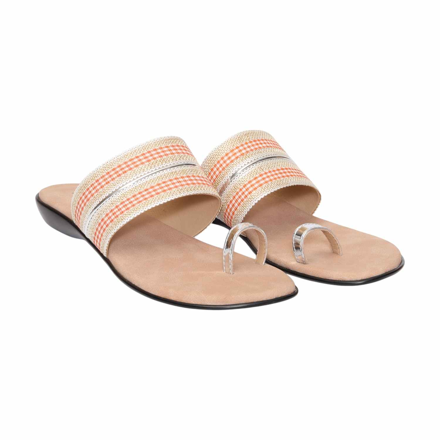 Women Peach  Casual Flat