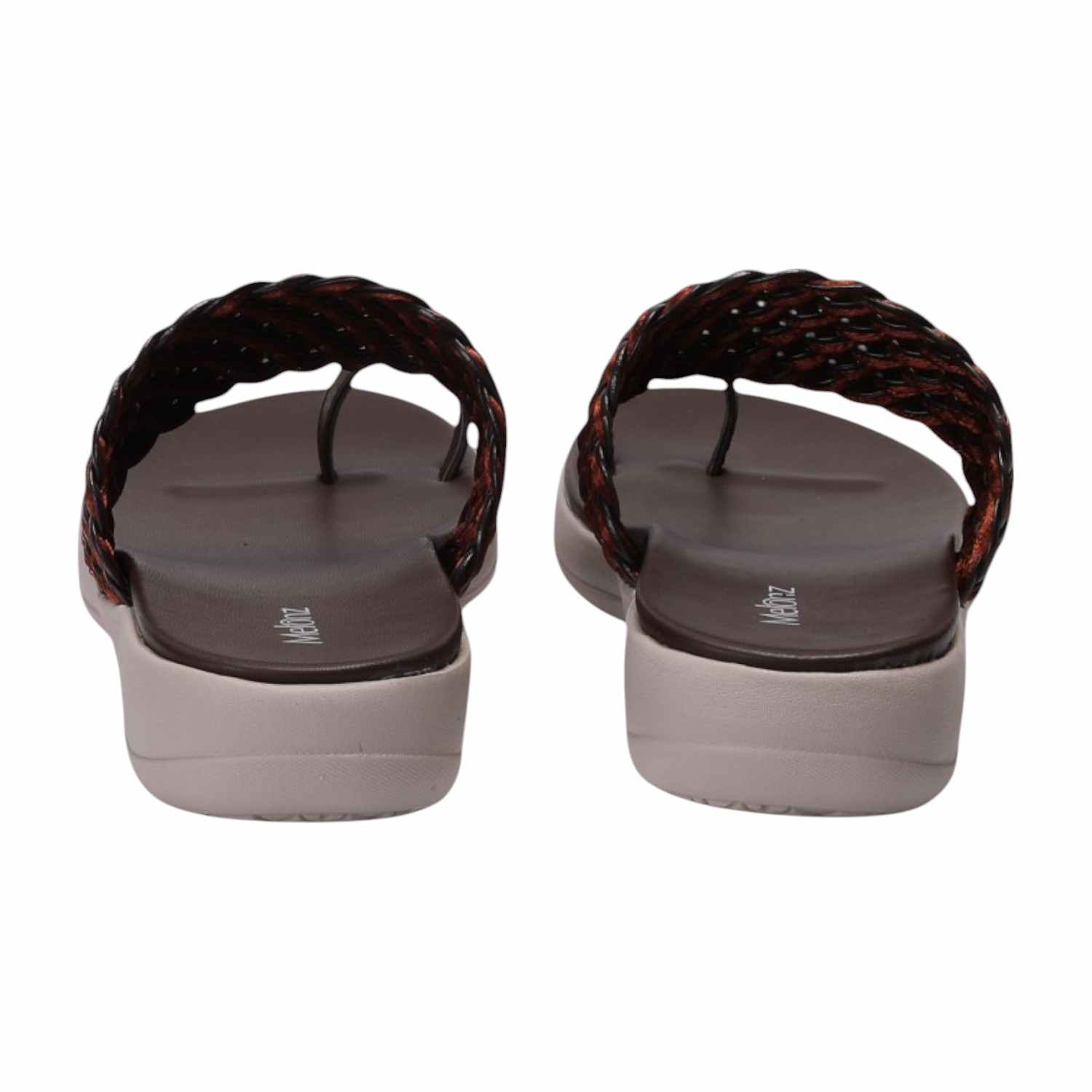 Women Brown Wedges Casual Flat