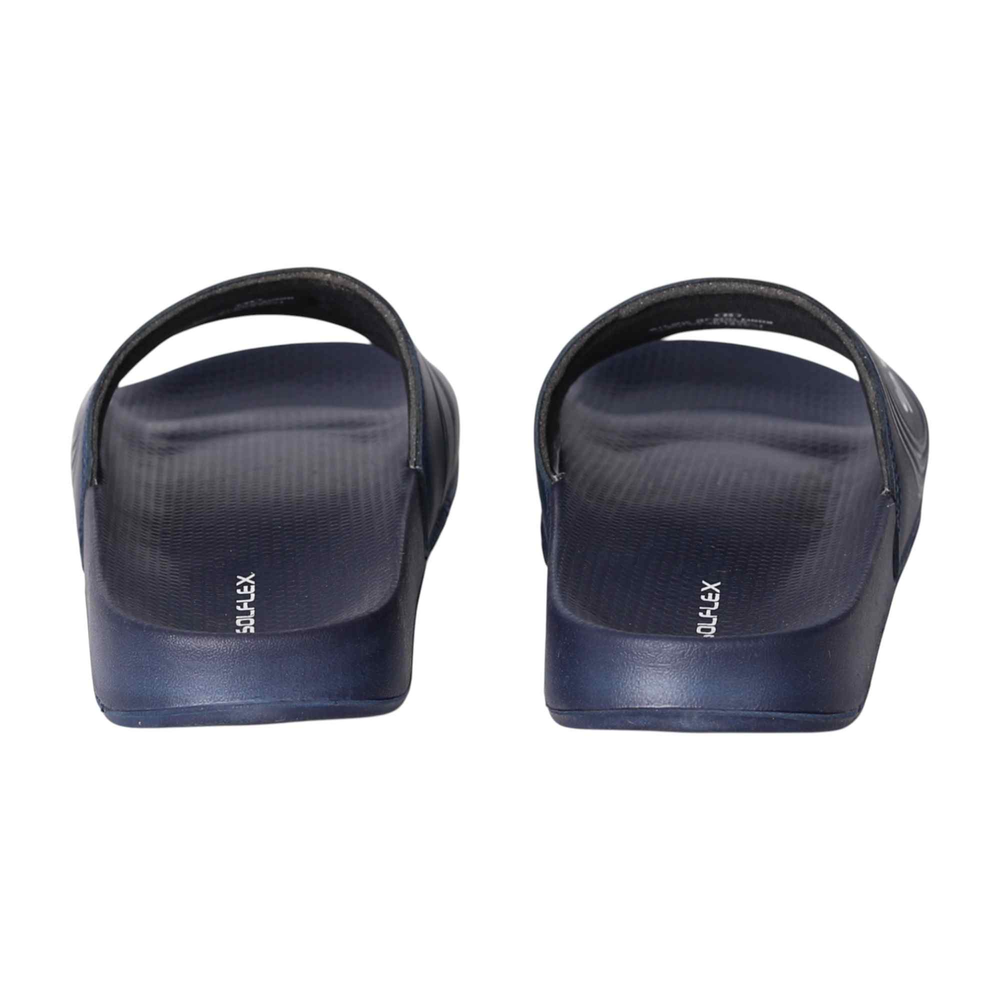 Men Navy Minimalist Slides