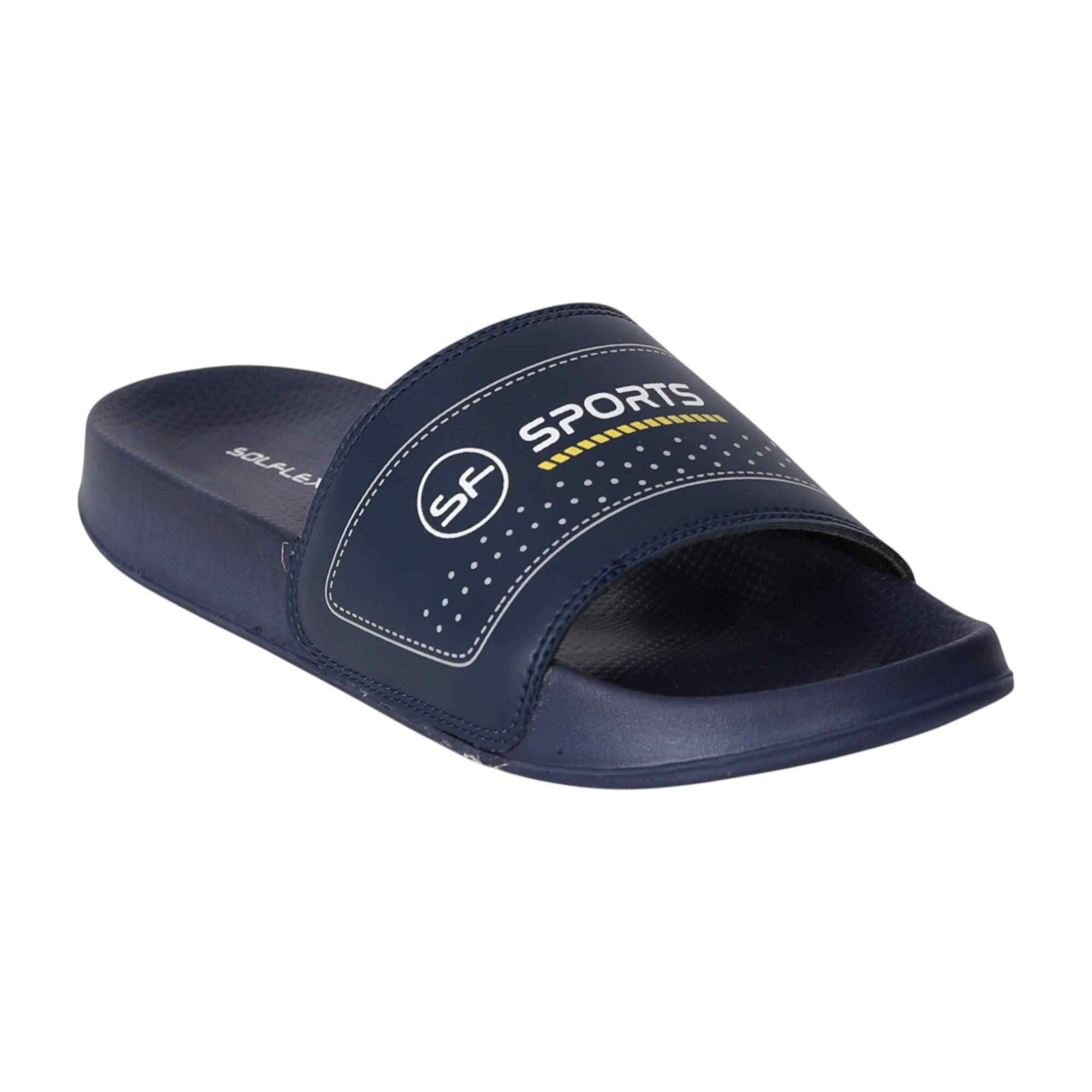 Men Navy Performance Sport Slides