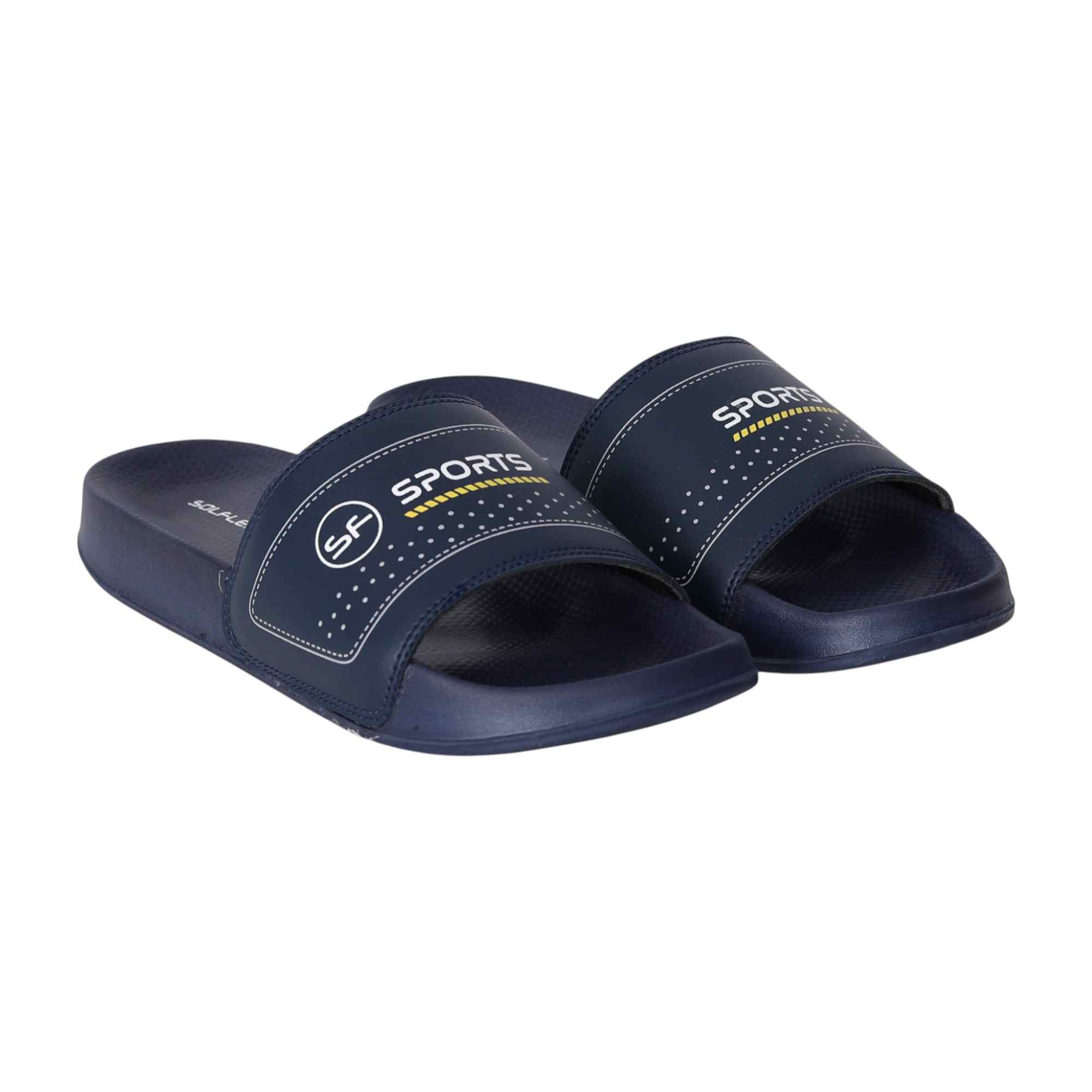 Men Navy Performance Sport Slides
