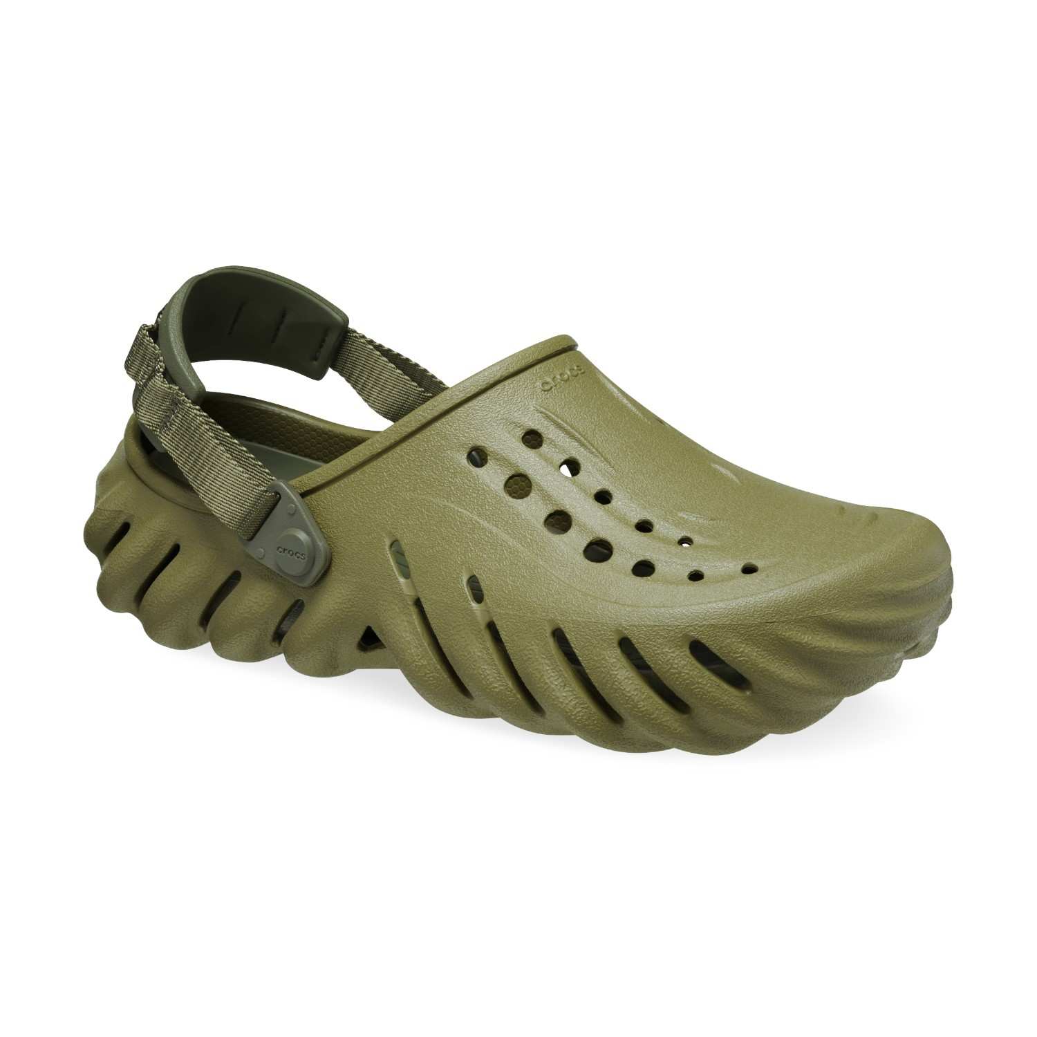 Echo Men Olive Green Clogs