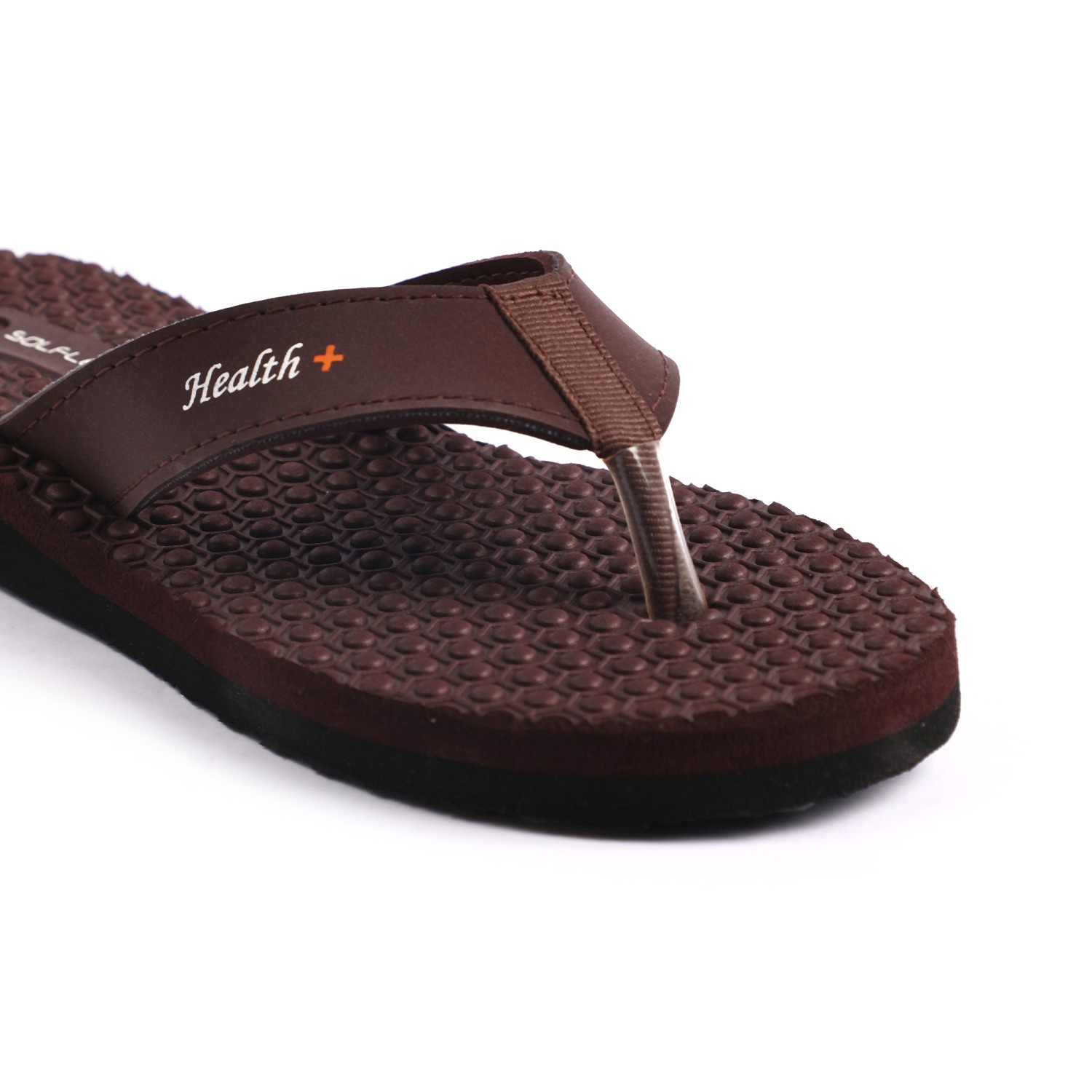 Solflex Women Brown Flip Flops