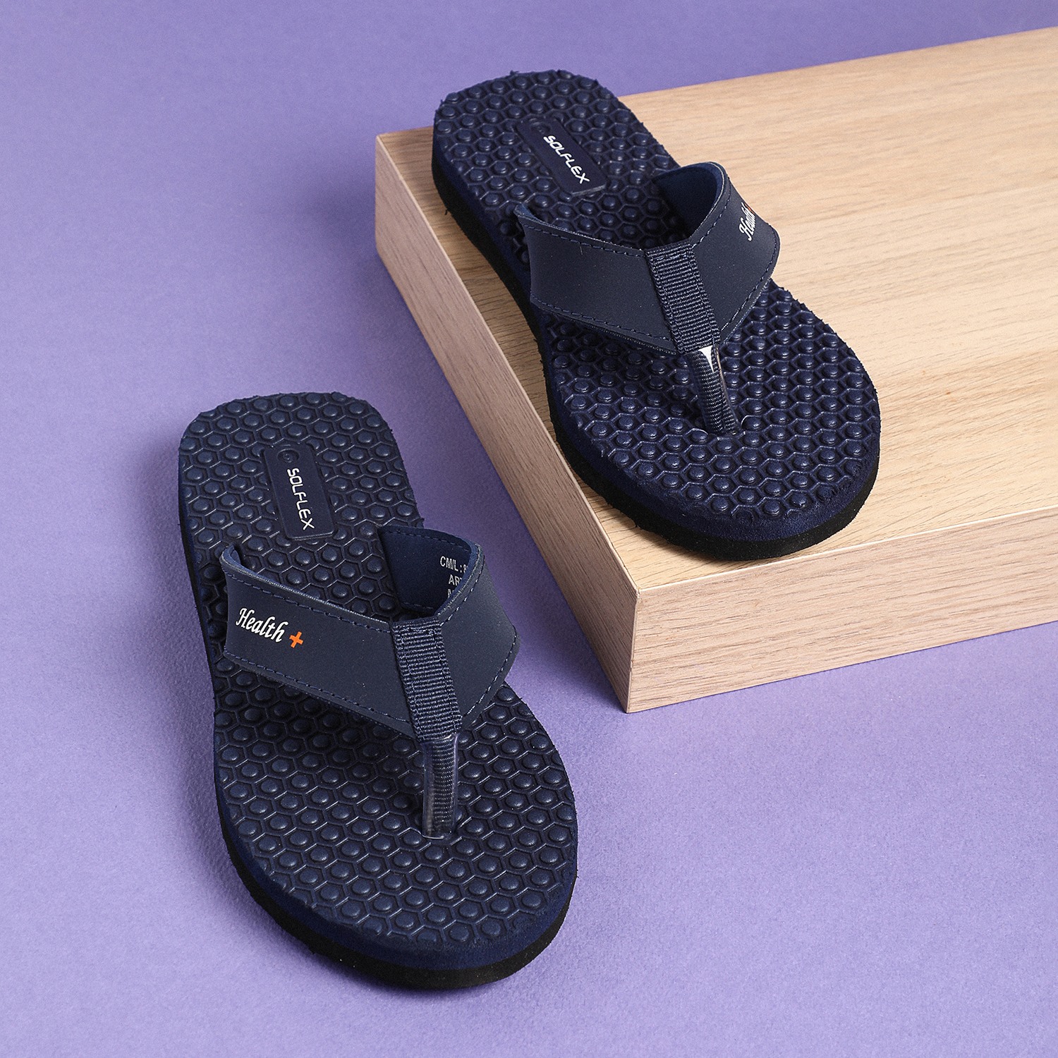 Solflex Women Blue Flip Flops