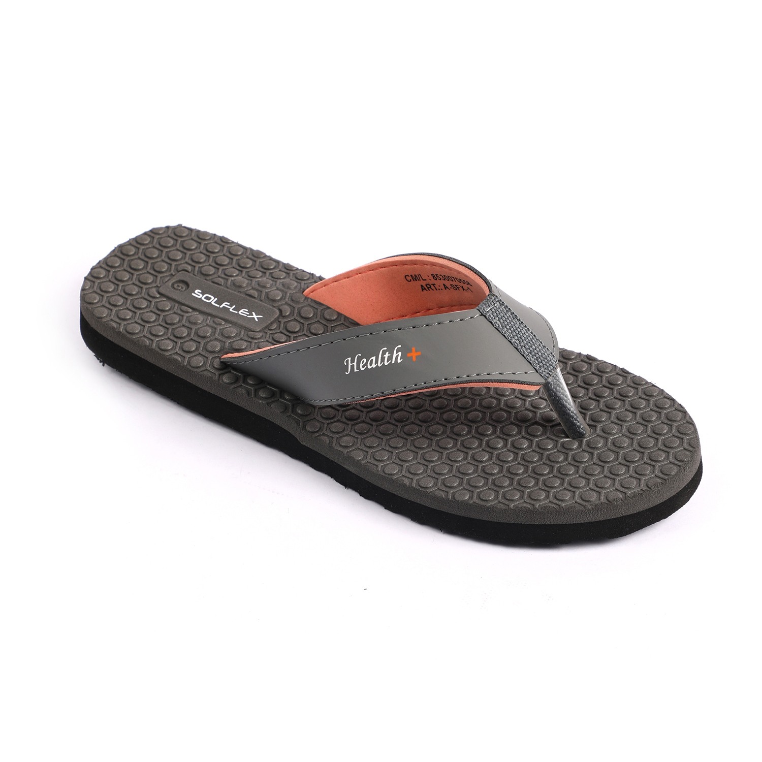 Solflex Women Grey Flip Flops