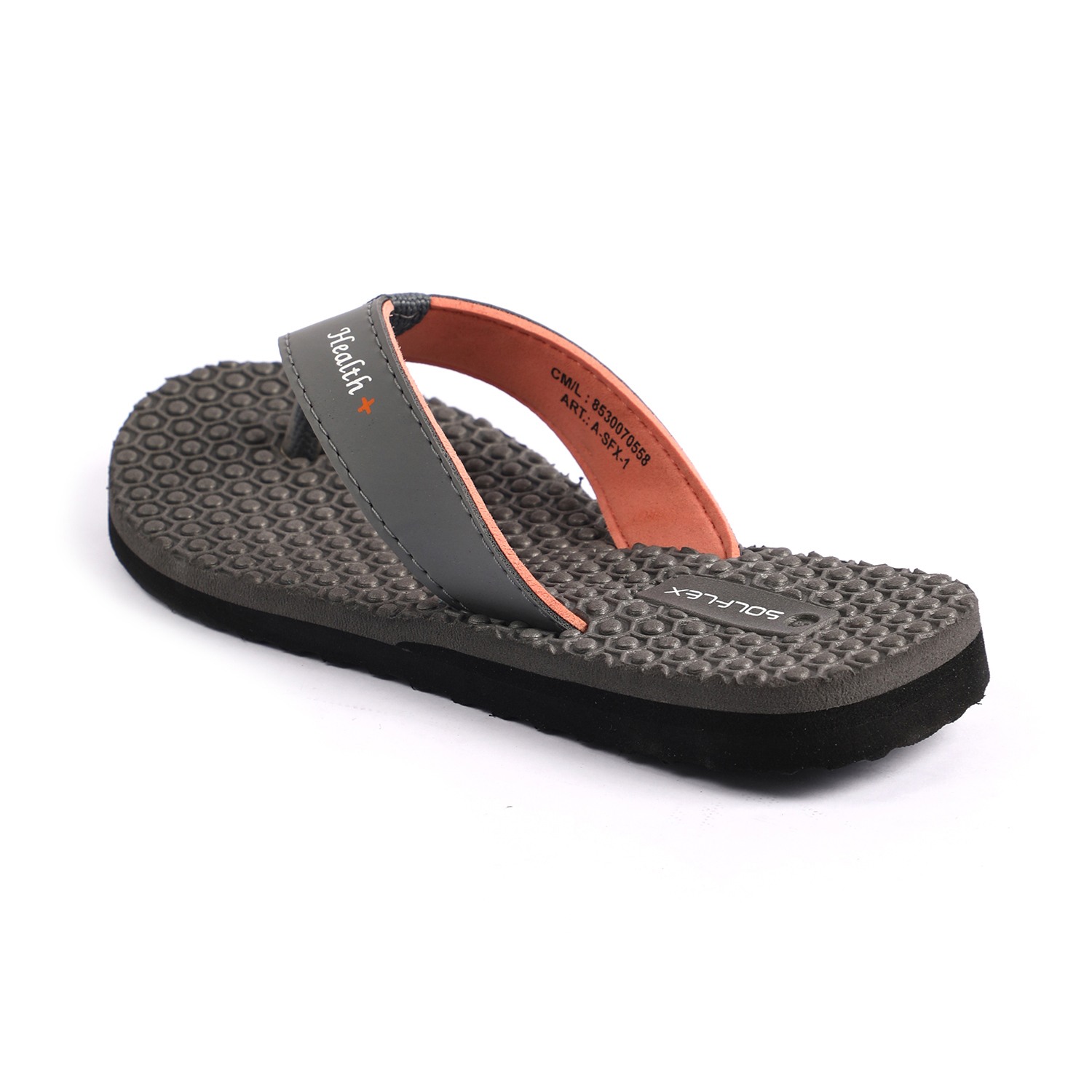 Solflex Women Grey Flip Flops
