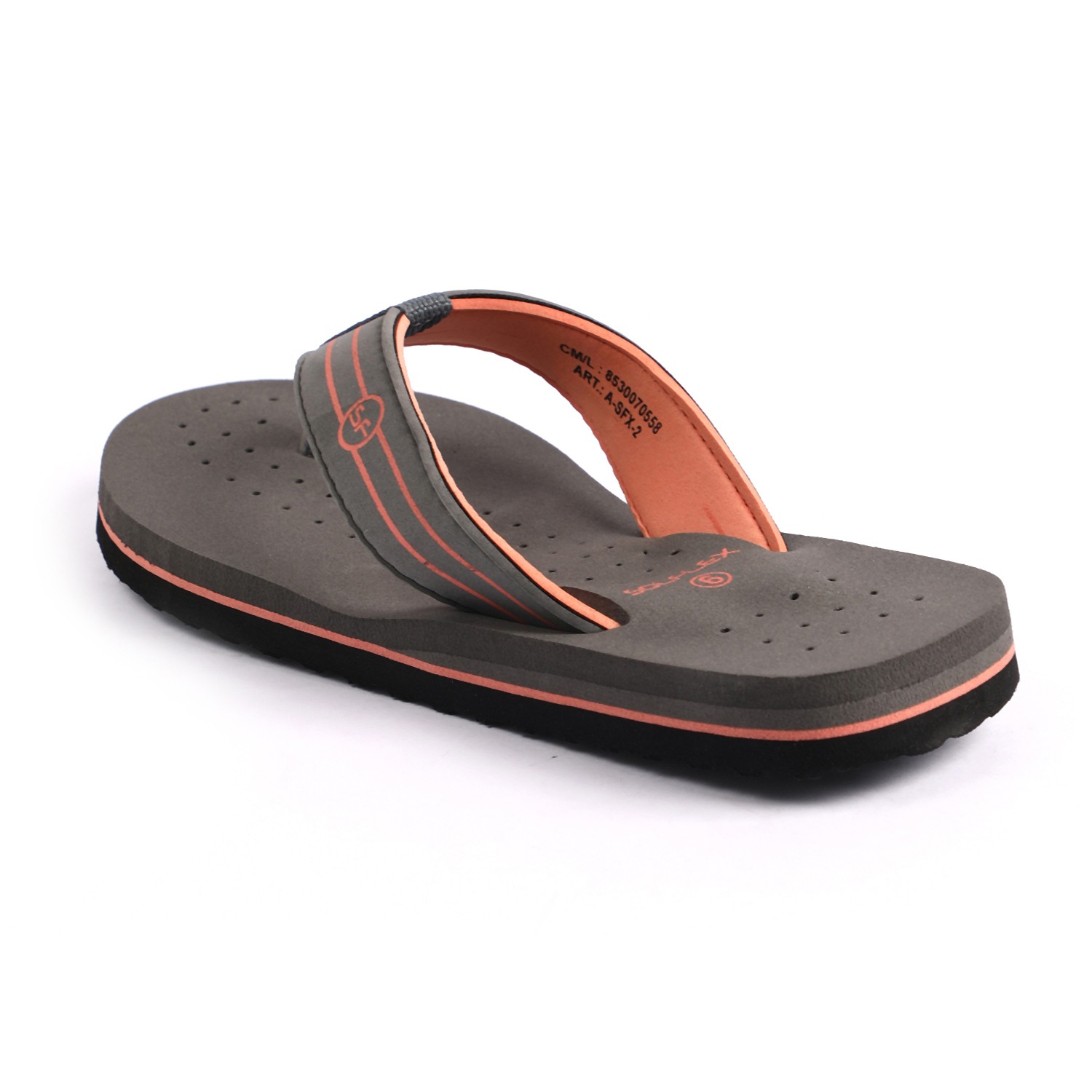 Solflex Women Grey Flip Flops