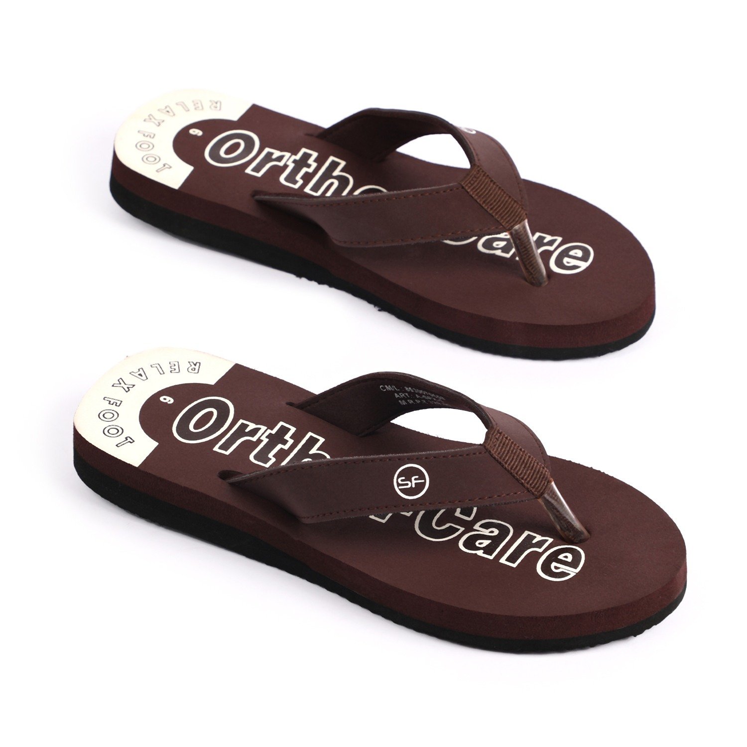 Solflex Women Brown Flip Flops