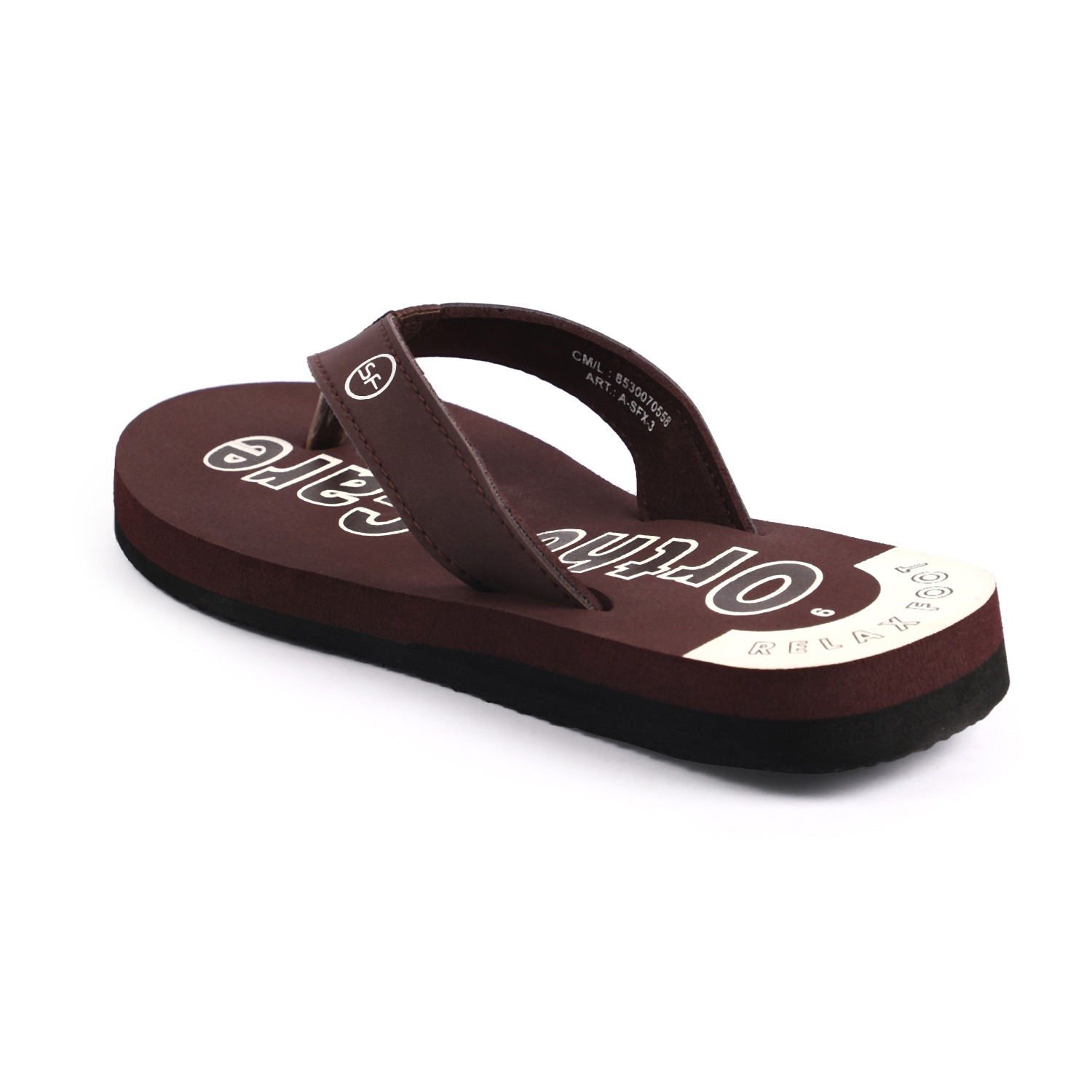 Solflex Women Brown Flip Flops