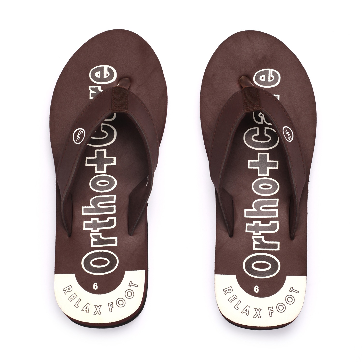 Solflex Women Brown Flip Flops