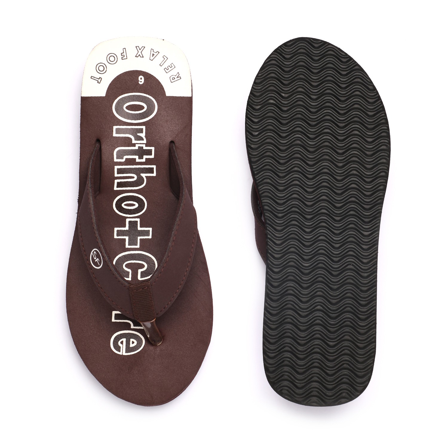 Solflex Women Brown Flip Flops