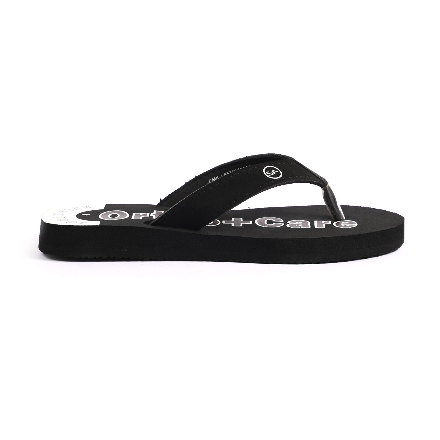 Solflex Women Black Flip Flops