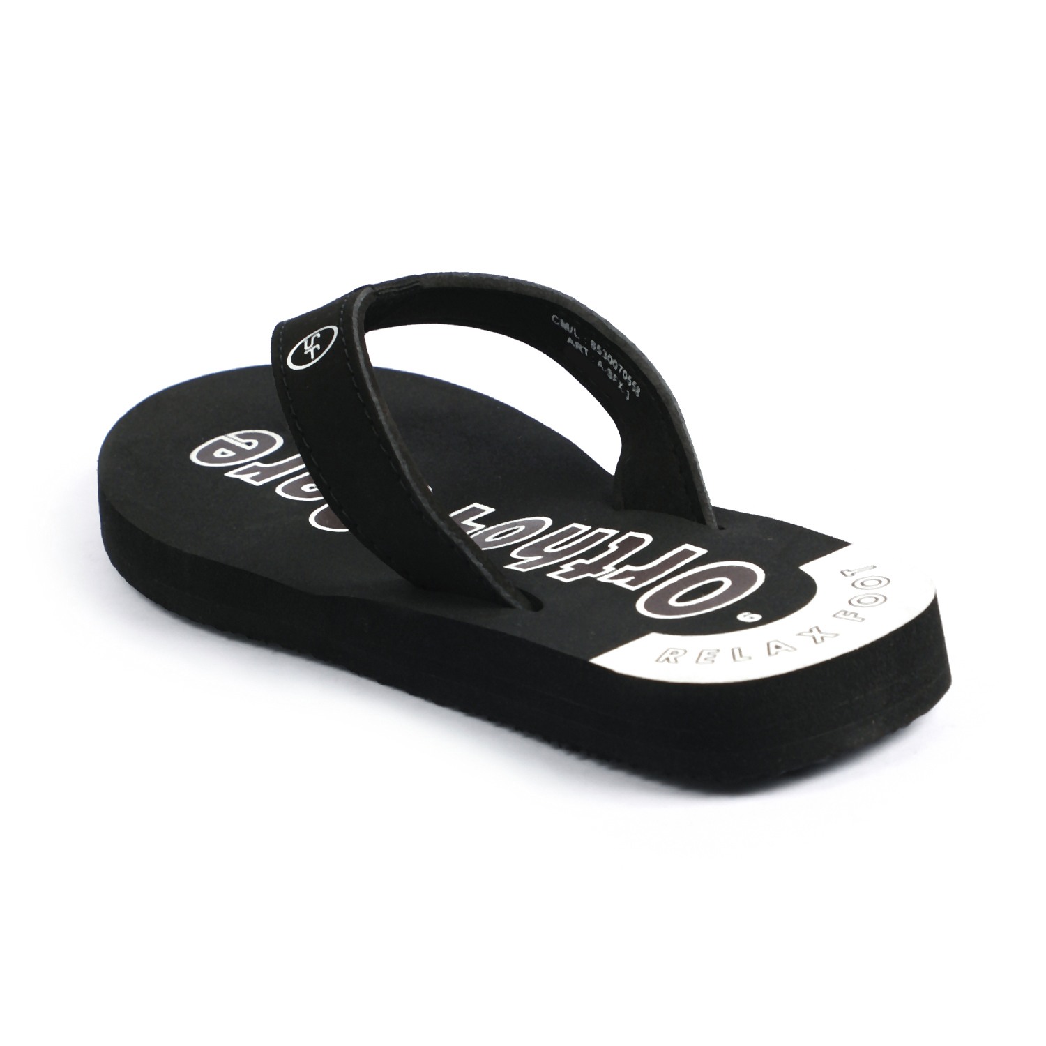Solflex Women Black Flip Flops