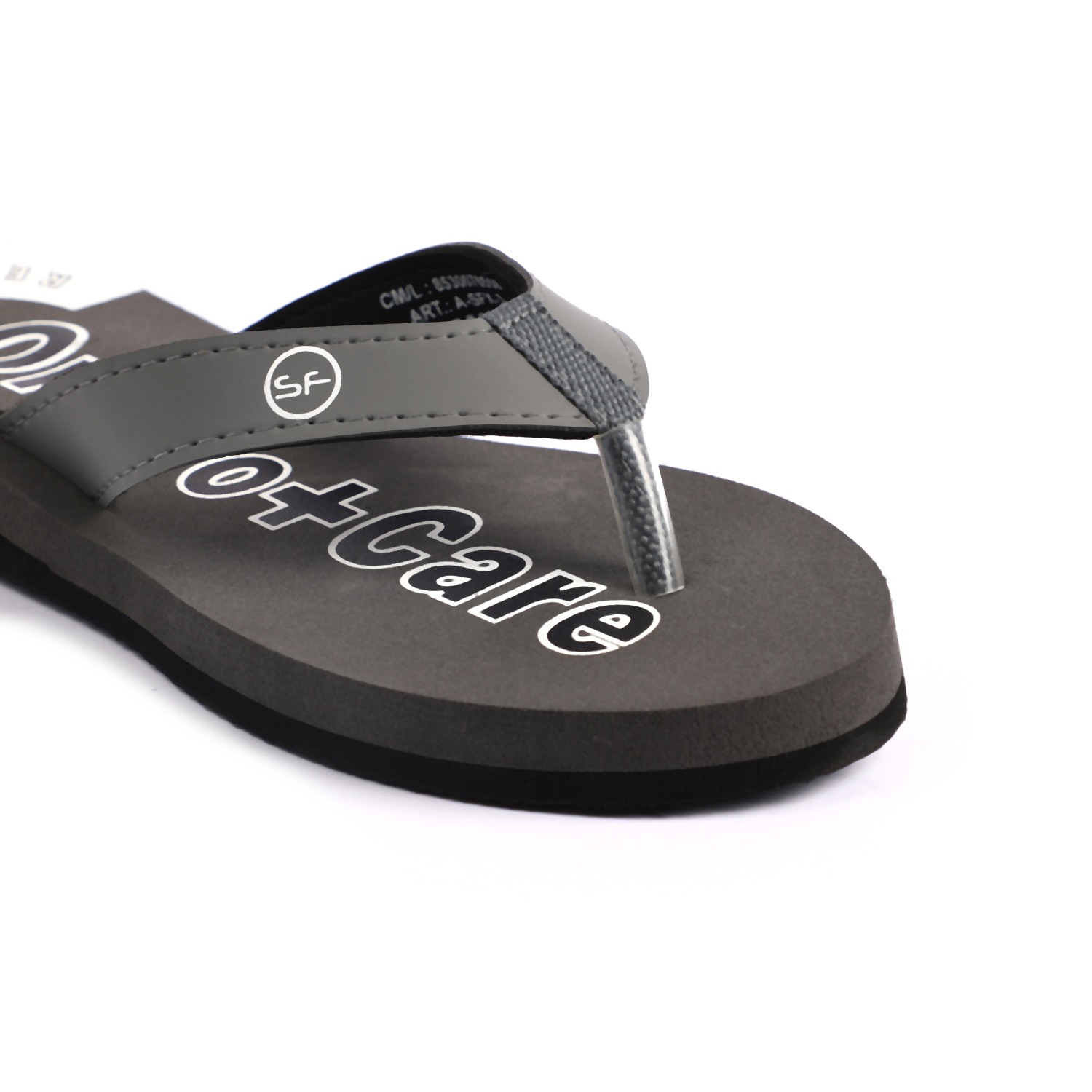 Solflex Women Grey Flip Flops
