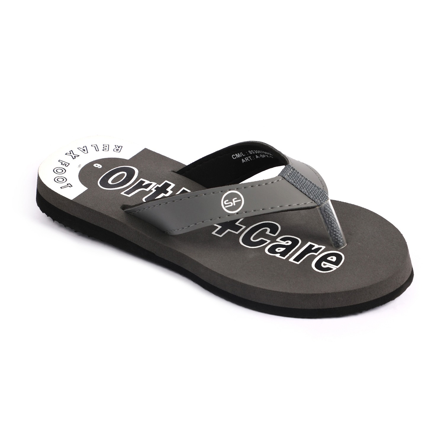 Solflex Women Grey Flip Flops