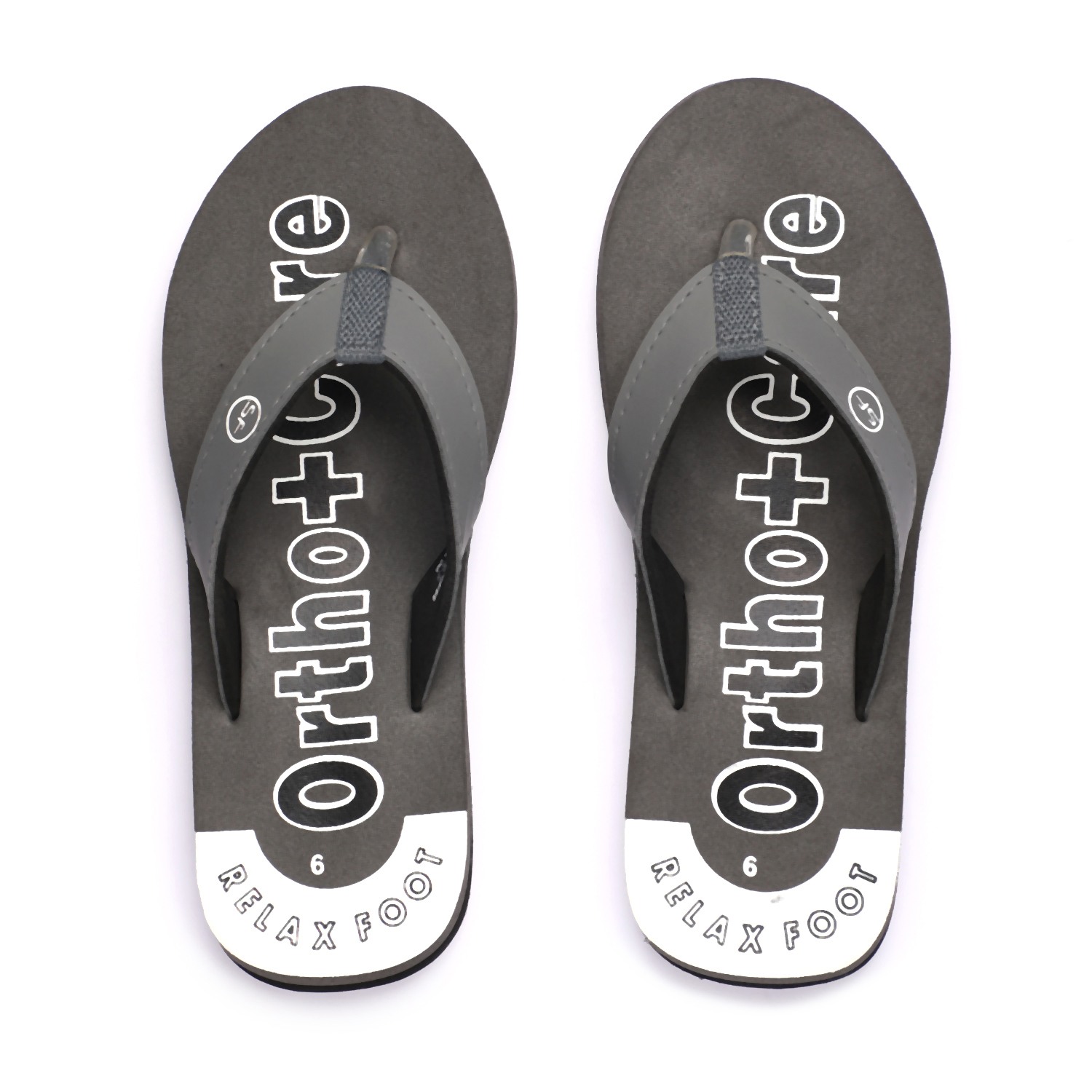Solflex Women Grey Flip Flops