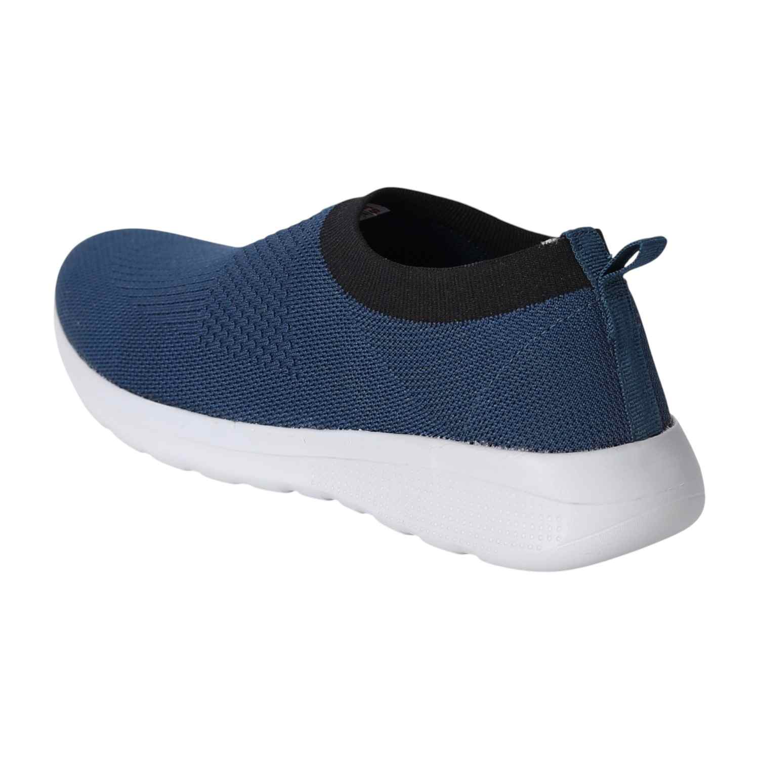 Men Navy black Slip-On Walking Shoes