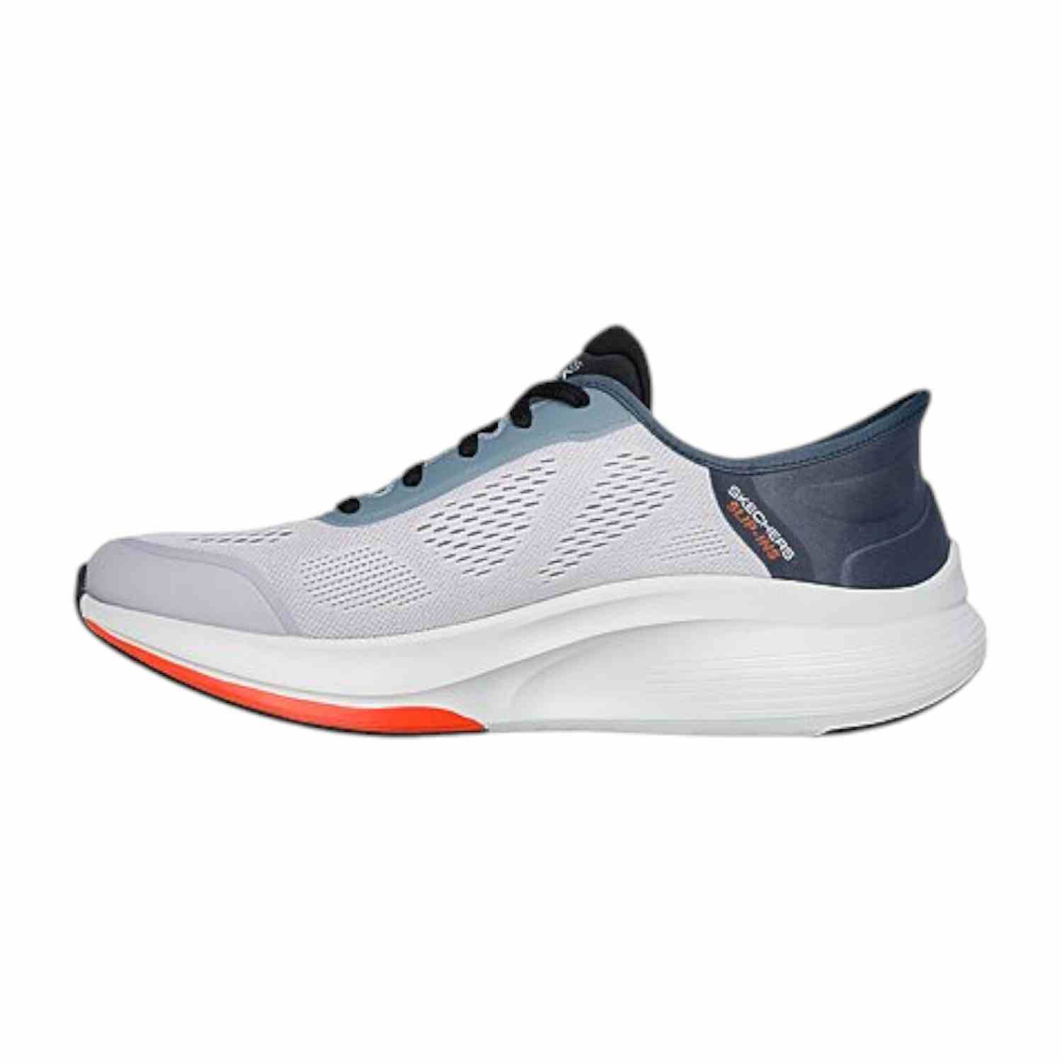 Grey-Blue Men Go Walk Max Walker-Next Gen Running Shoes SKECHERS