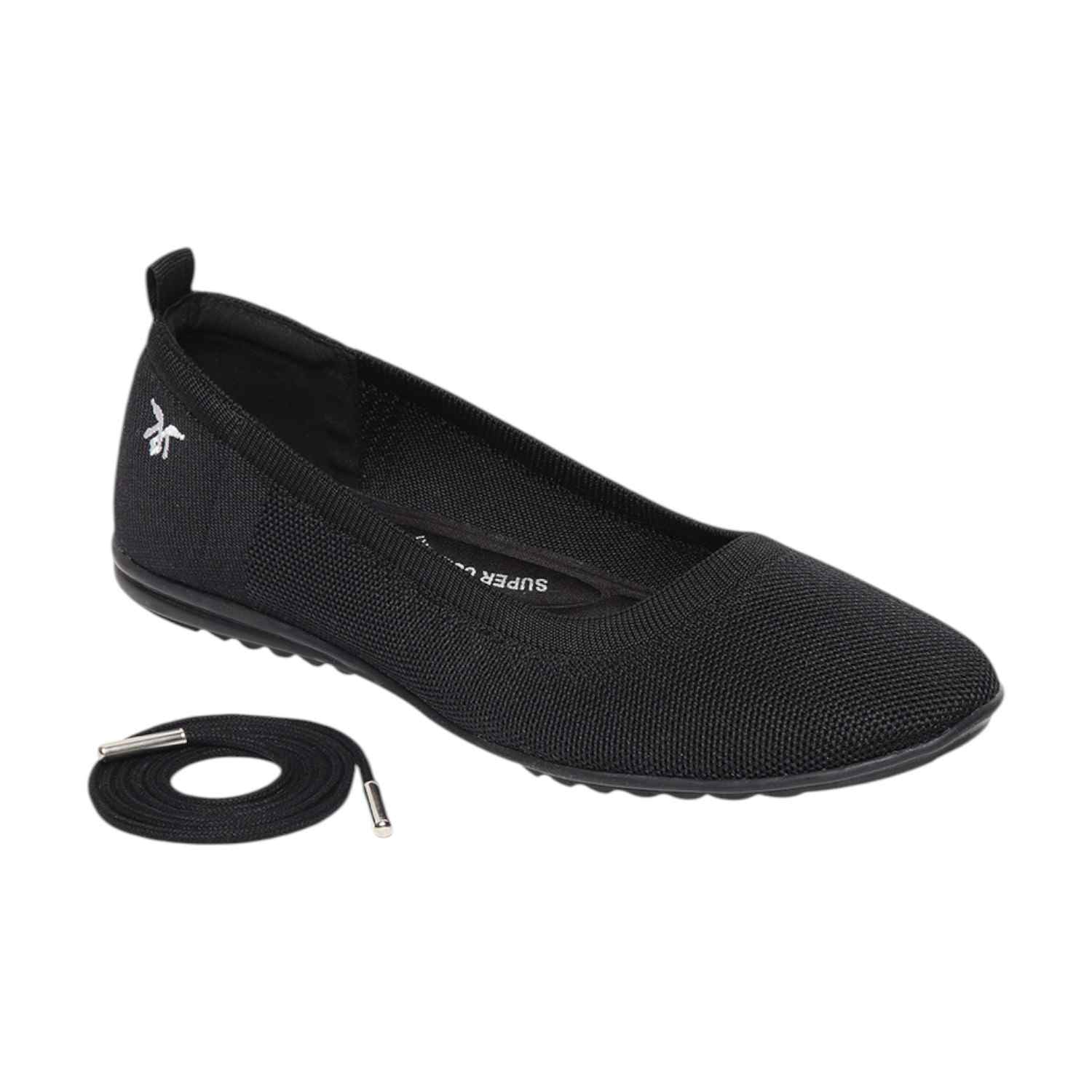 Monrow Eliza Black Flat