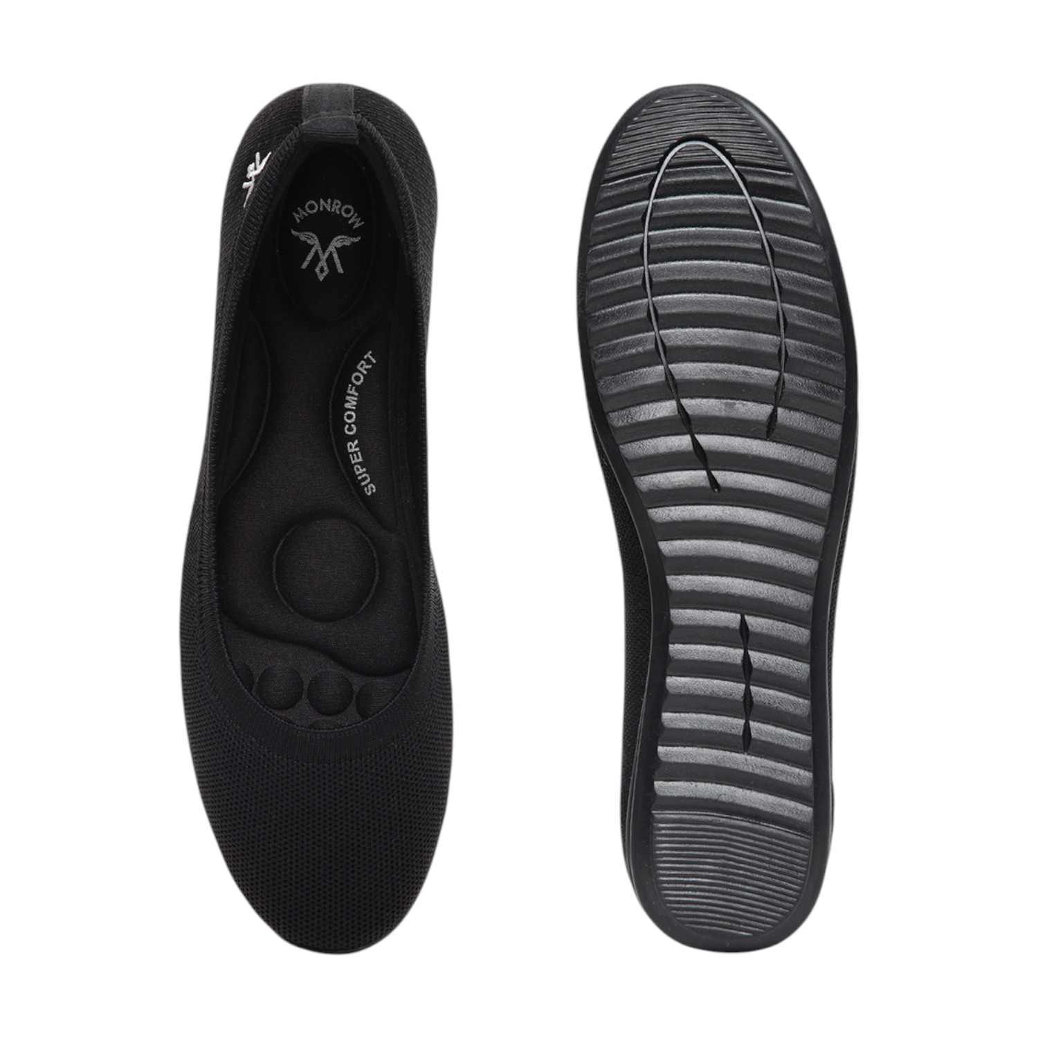 Monrow Eliza Black Flat