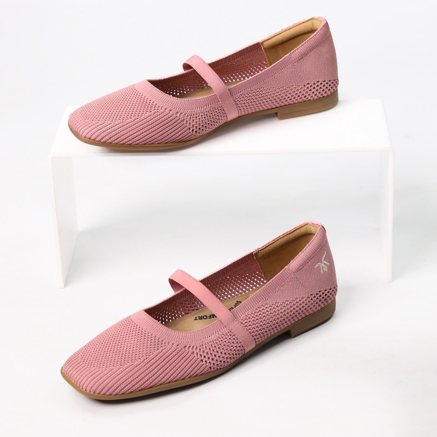 Monrow Elise Pink Flat