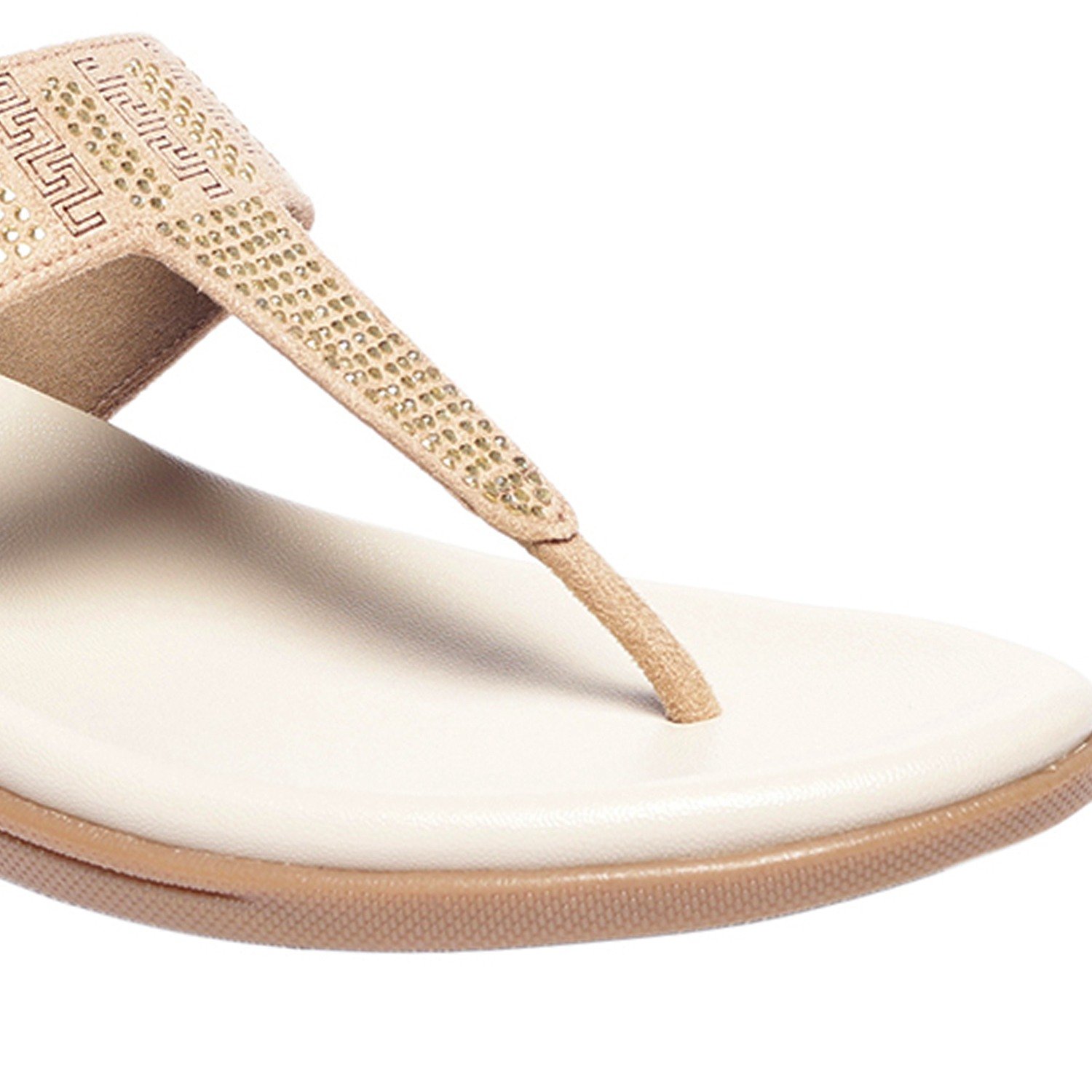 Monrow Lily Cream Flat