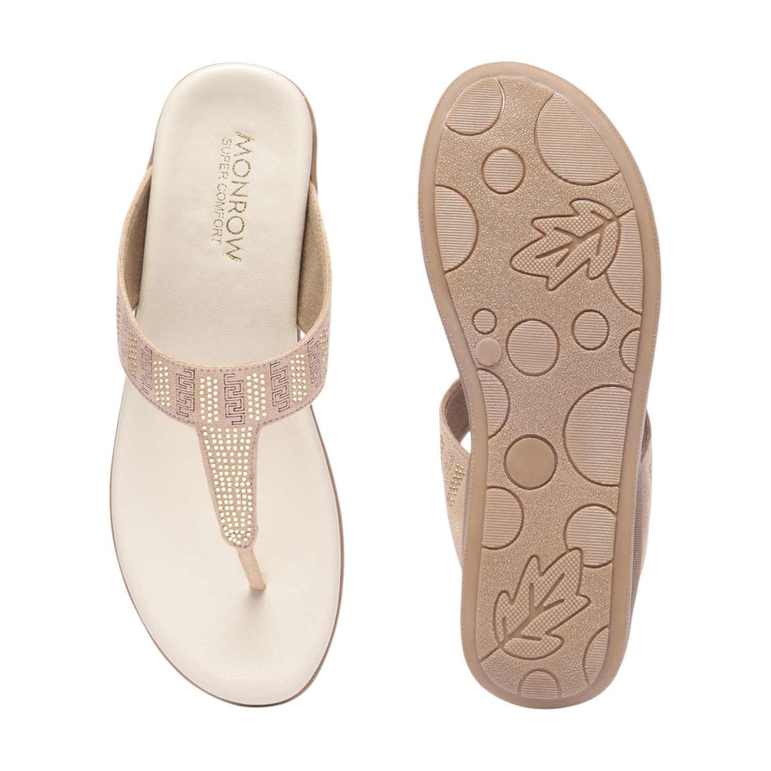 Monrow Lily Cream Flat