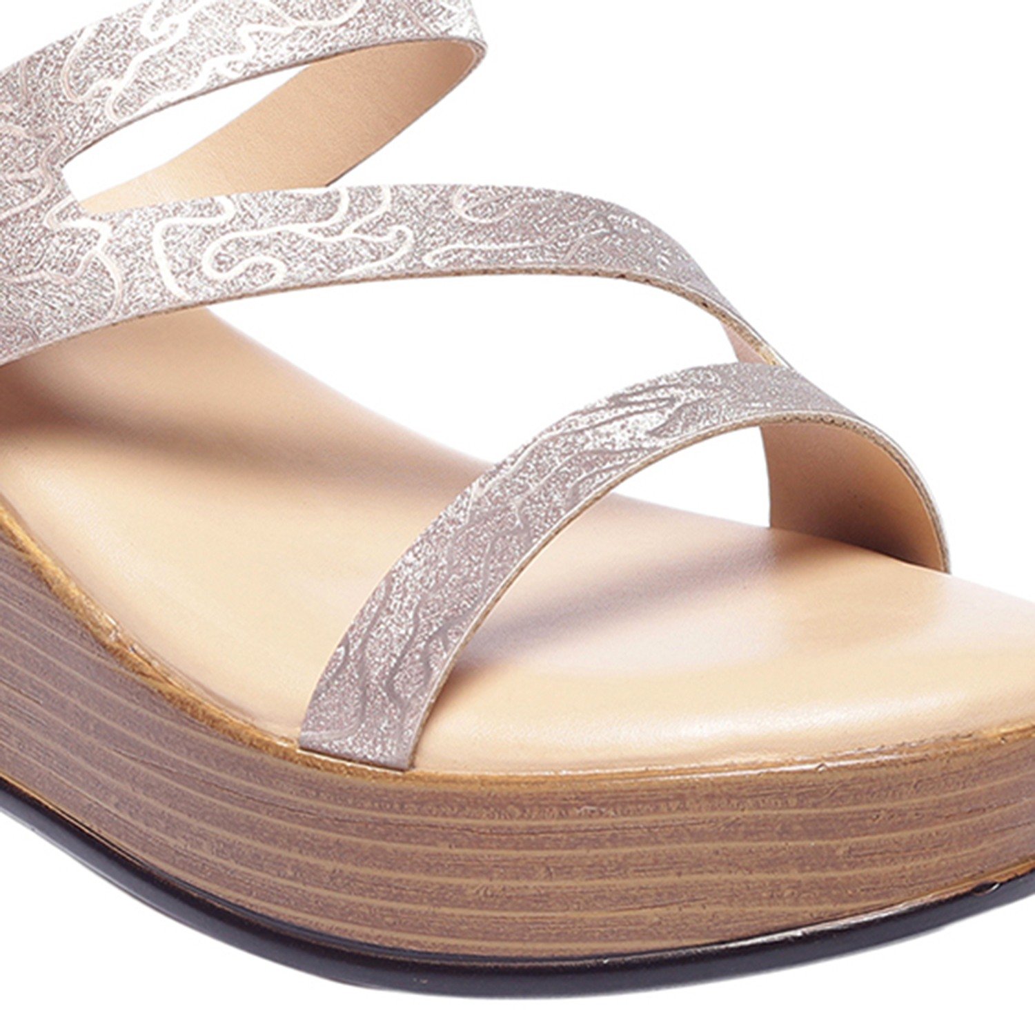Monrow Tanni Pink Wedge Heels