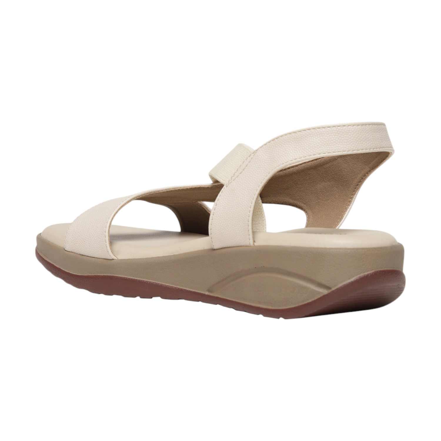 Monrow Ivey Cream Wedge Heels