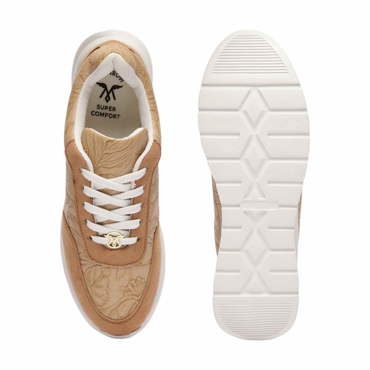 Monrow Pansy Brown Sneakers