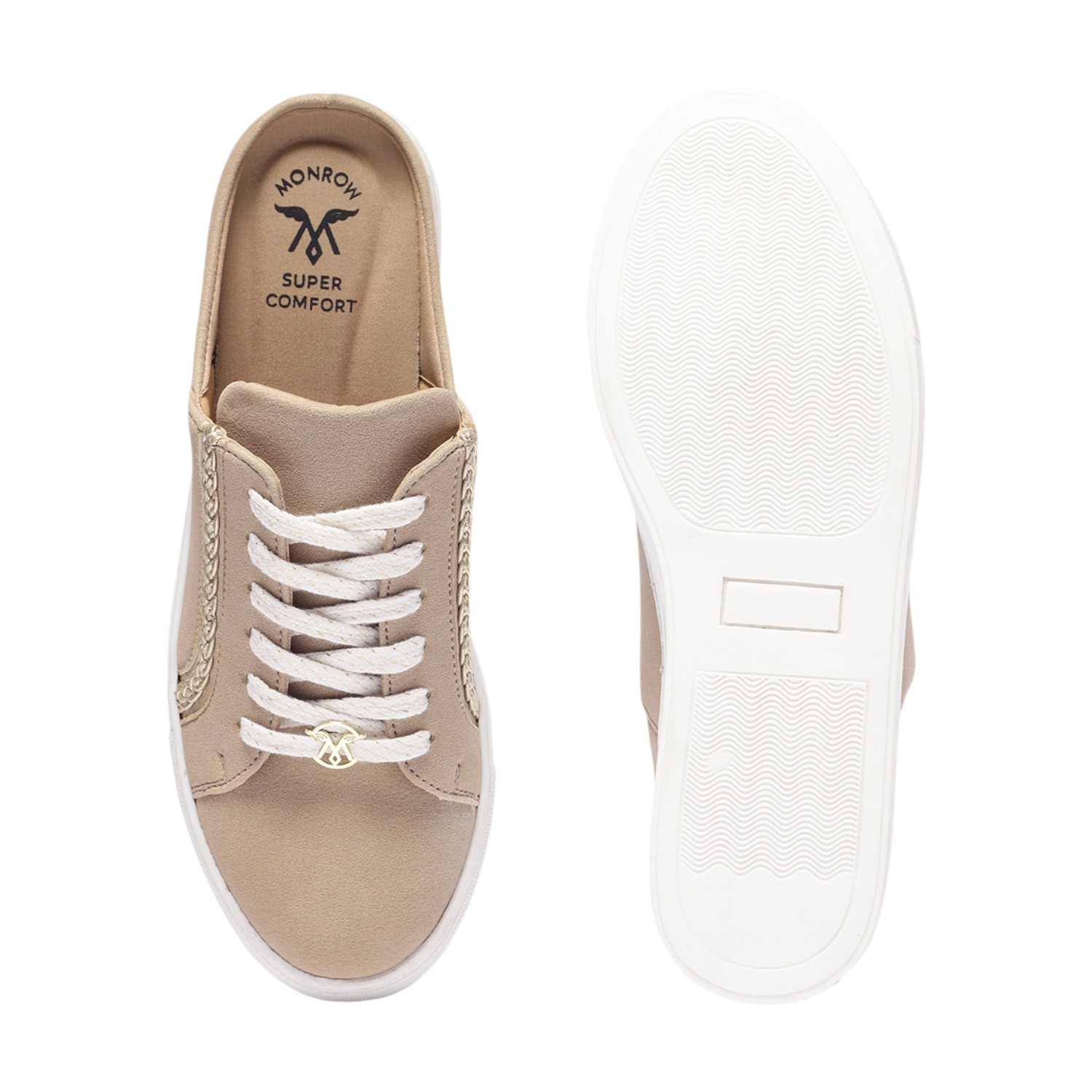 Monrow Nicola Khaki Mules