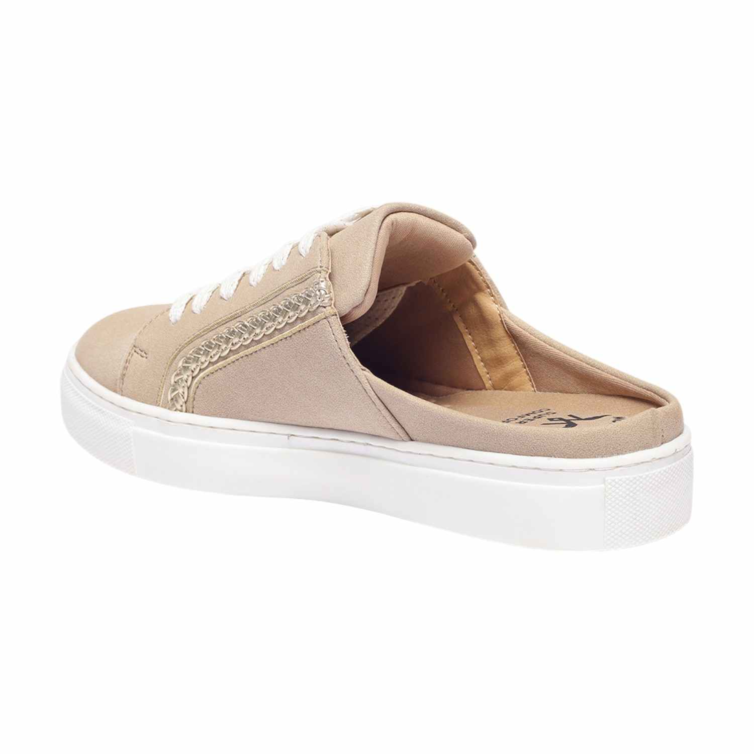 Monrow Nicola Khaki Mules