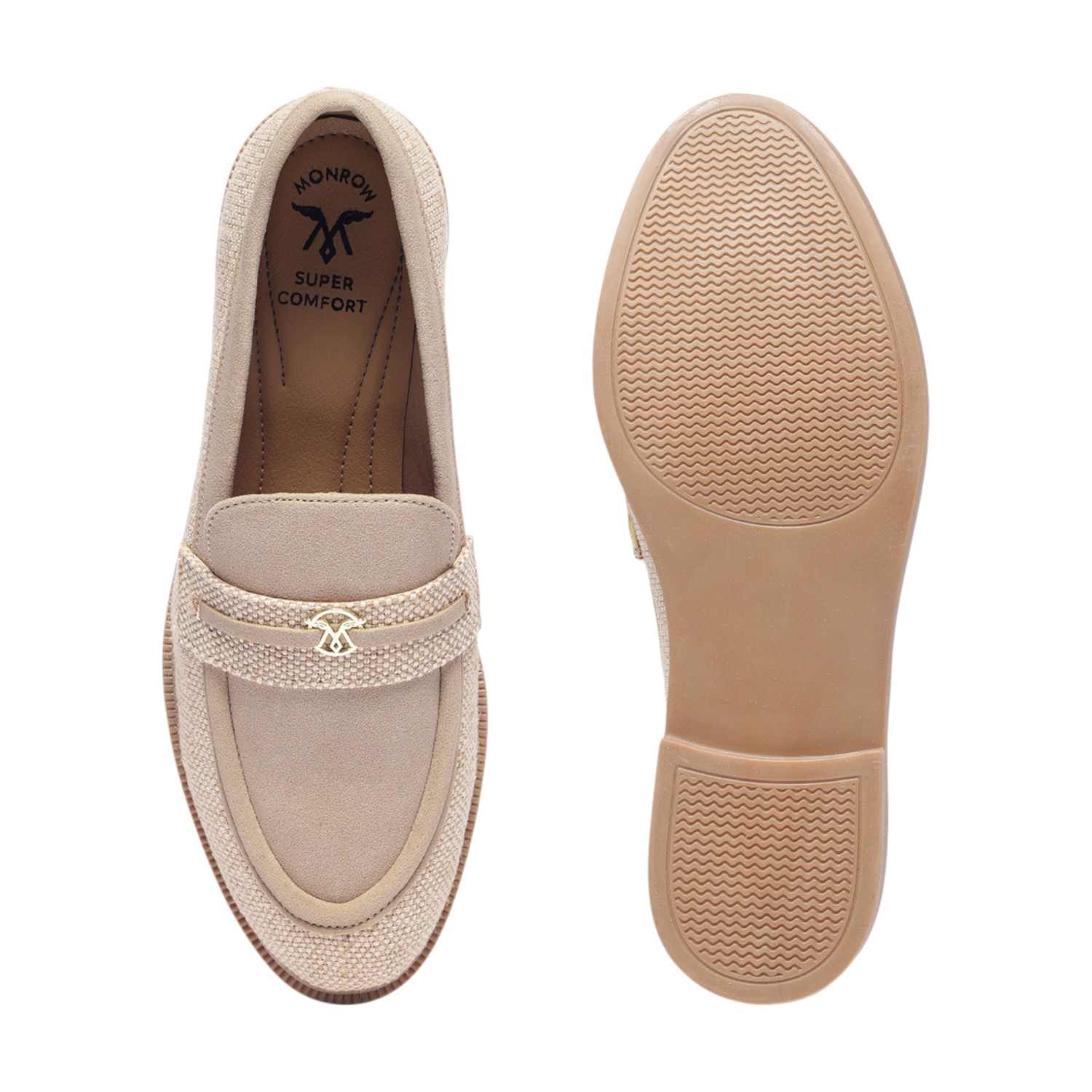 Monrow | Monrow Angelia Beige Flat|4