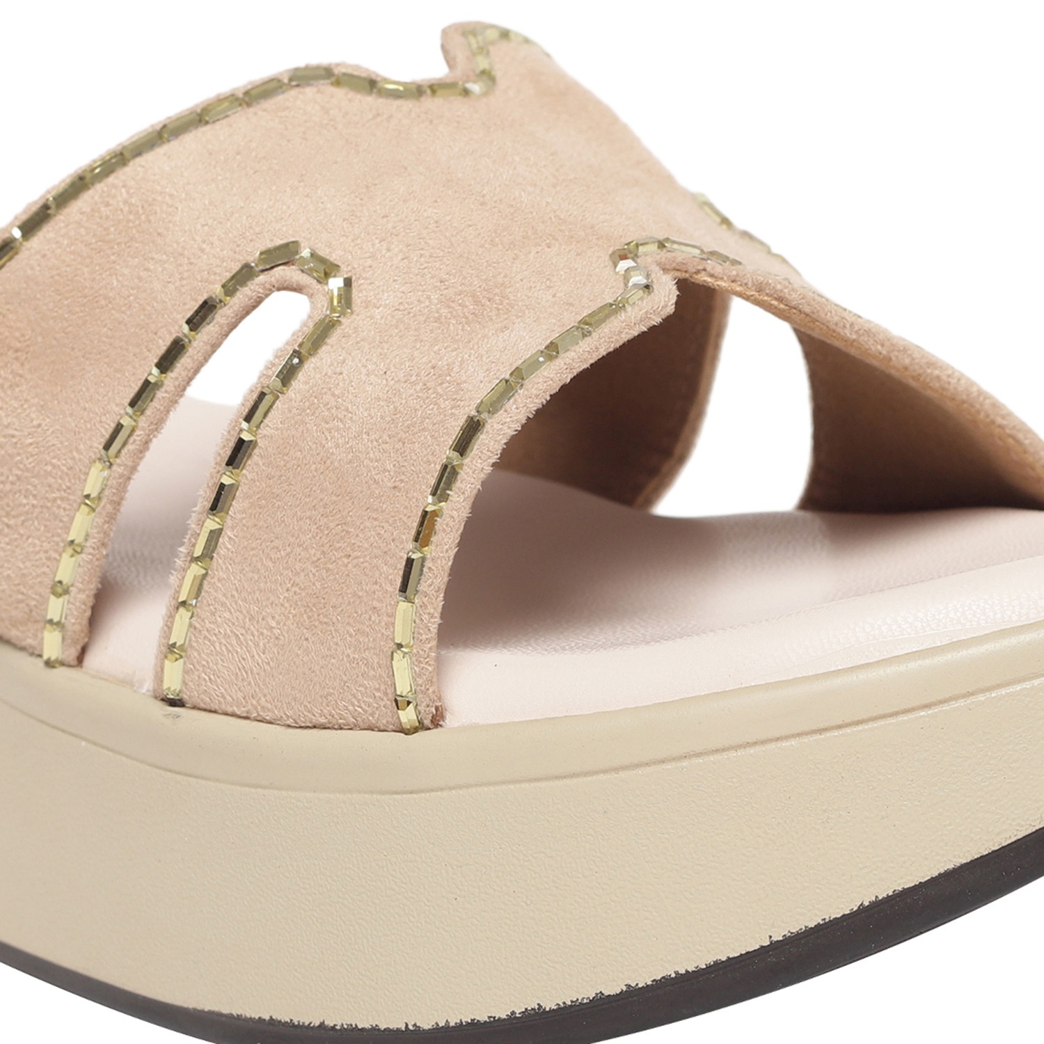 Monrow Alice Cream Flatform Heels