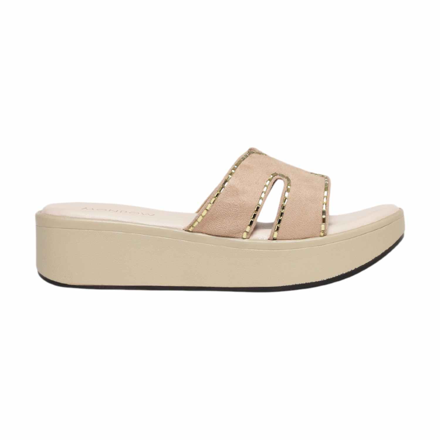 Monrow Alice Cream Flatform Heels