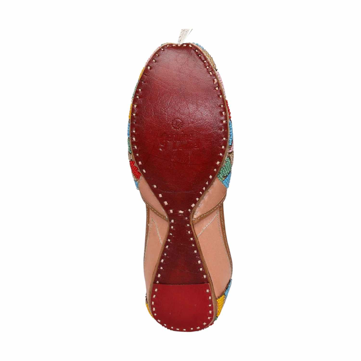 Women Vibrant Multicolor Beaded Mojaries