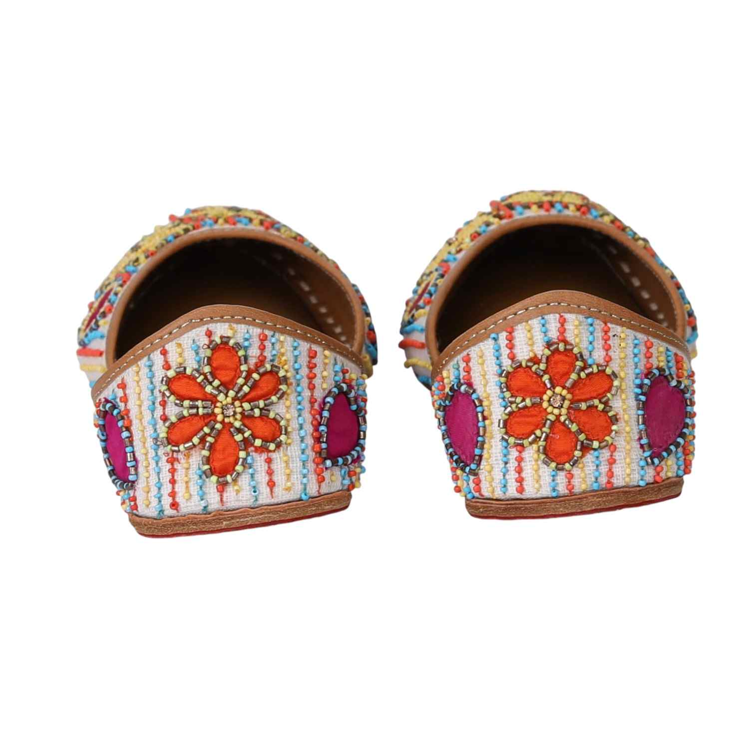 Women  Multicoloured Beaded Jutti