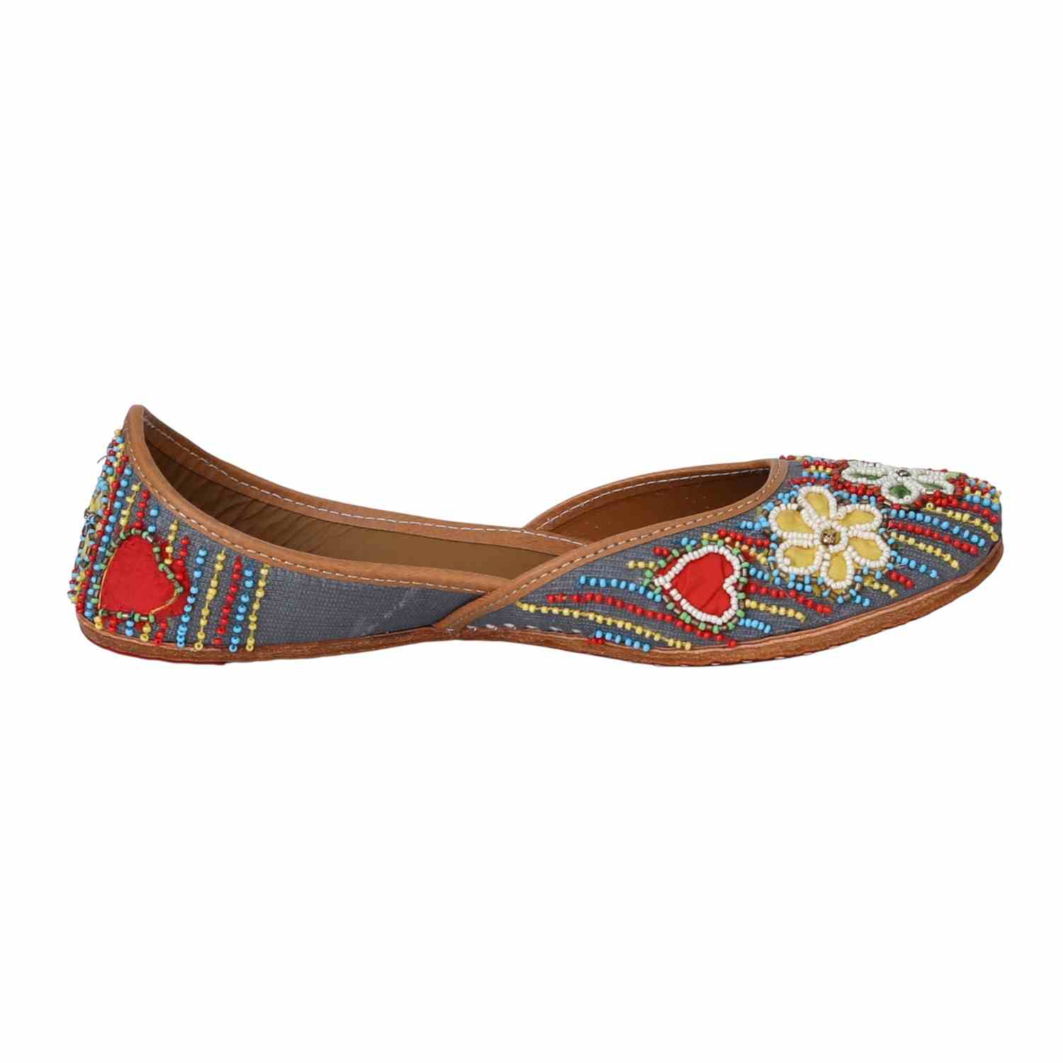 Monsoon Melody Beaded Jutti