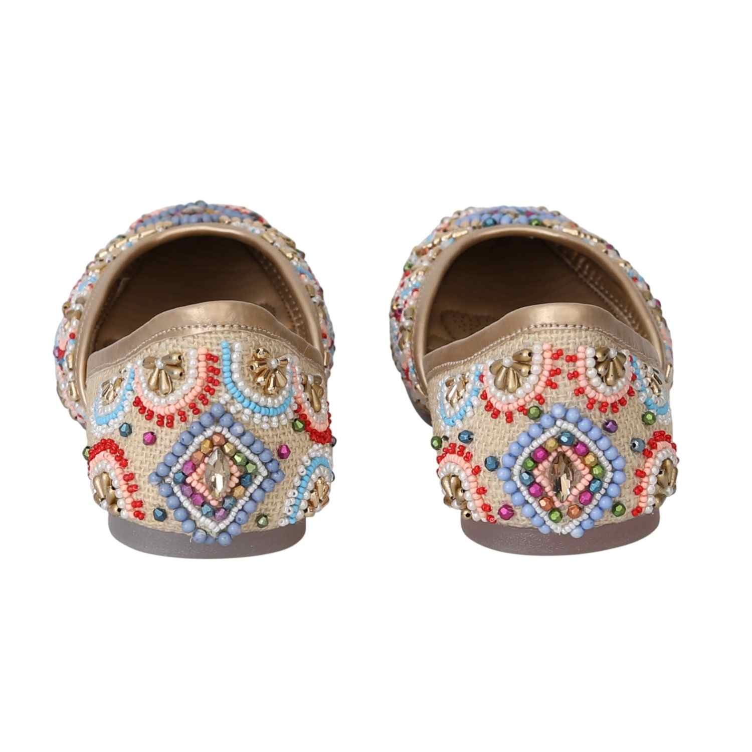 Bohemian Beaded Jutti