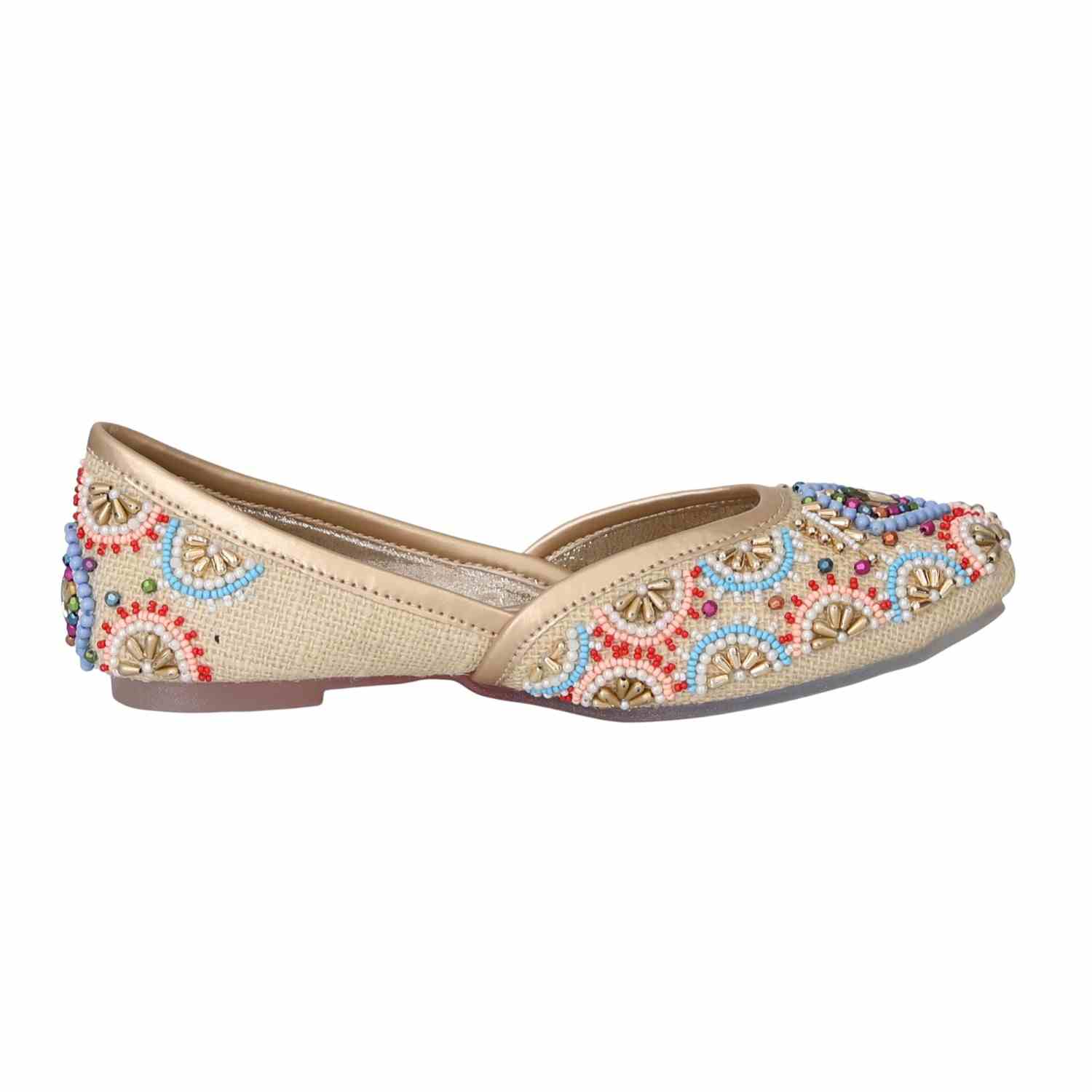 Bohemian Beaded Jutti