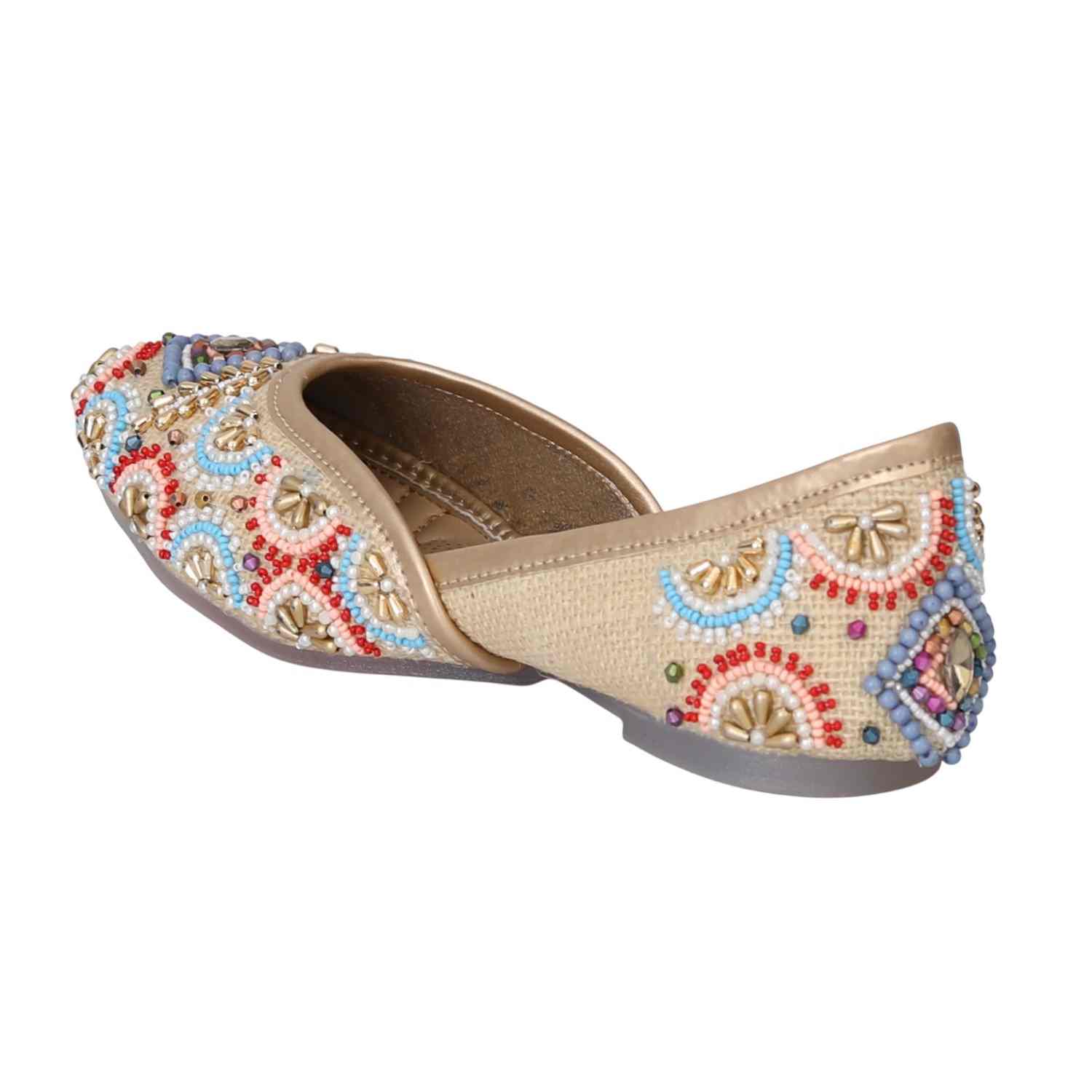 Bohemian Beaded Jutti