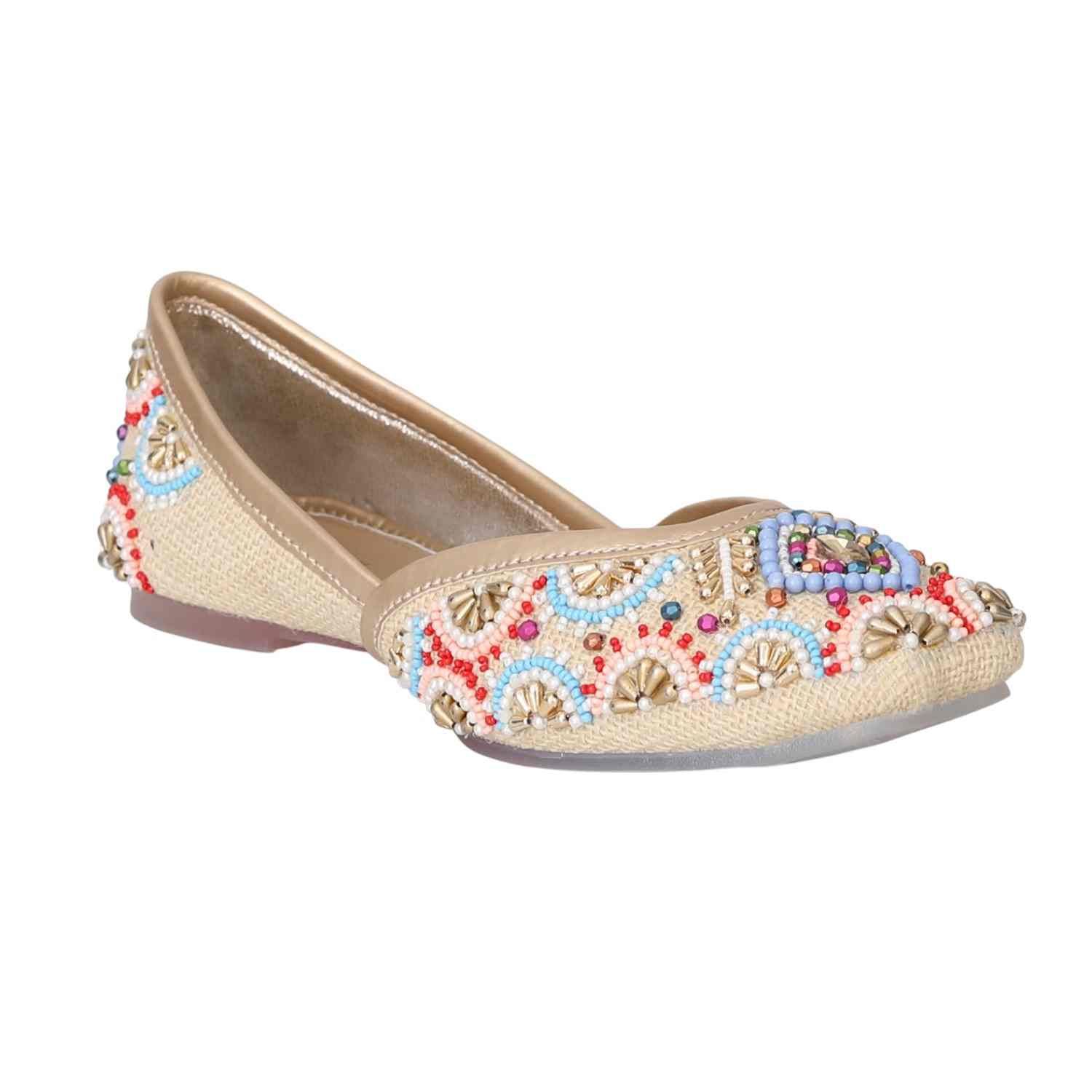 Bohemian Beaded Jutti