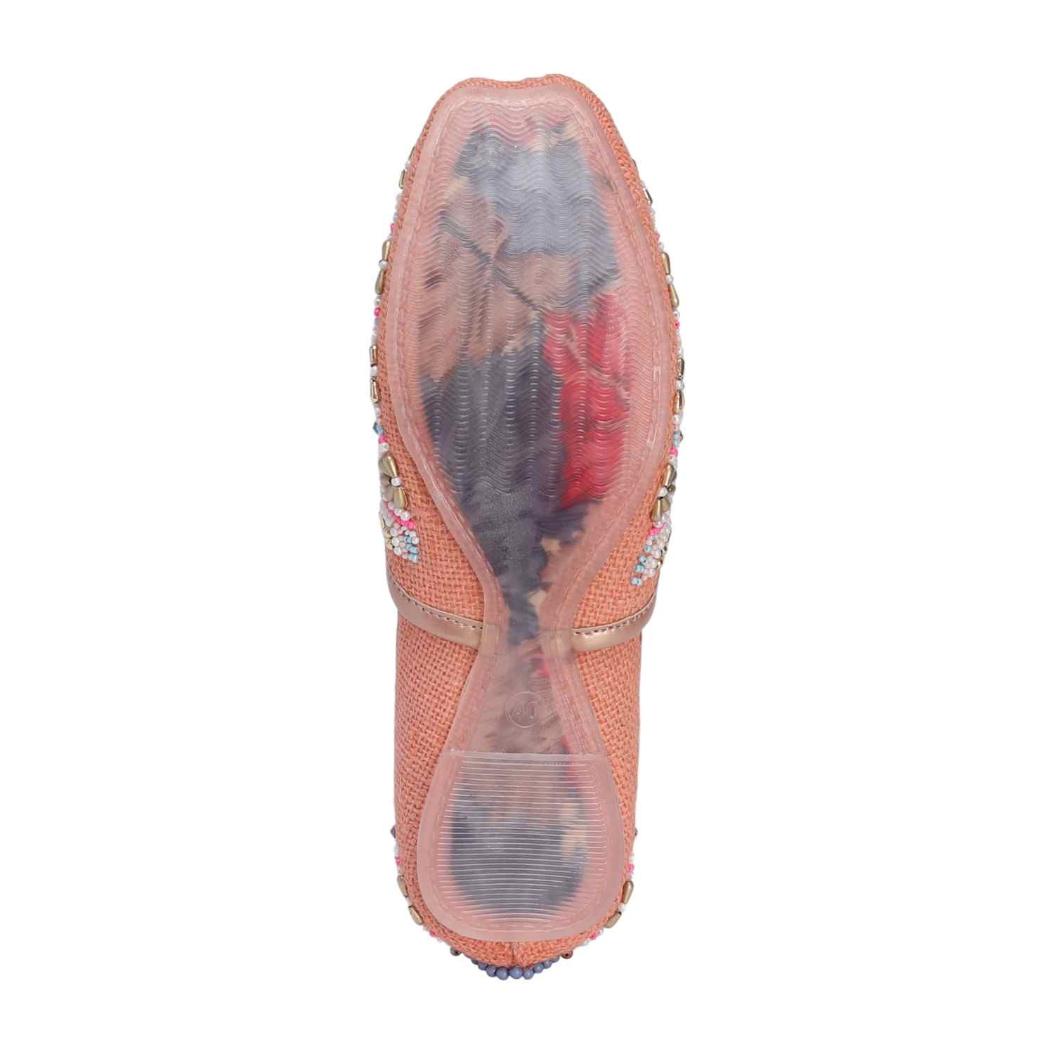Peach Mojaris for Women