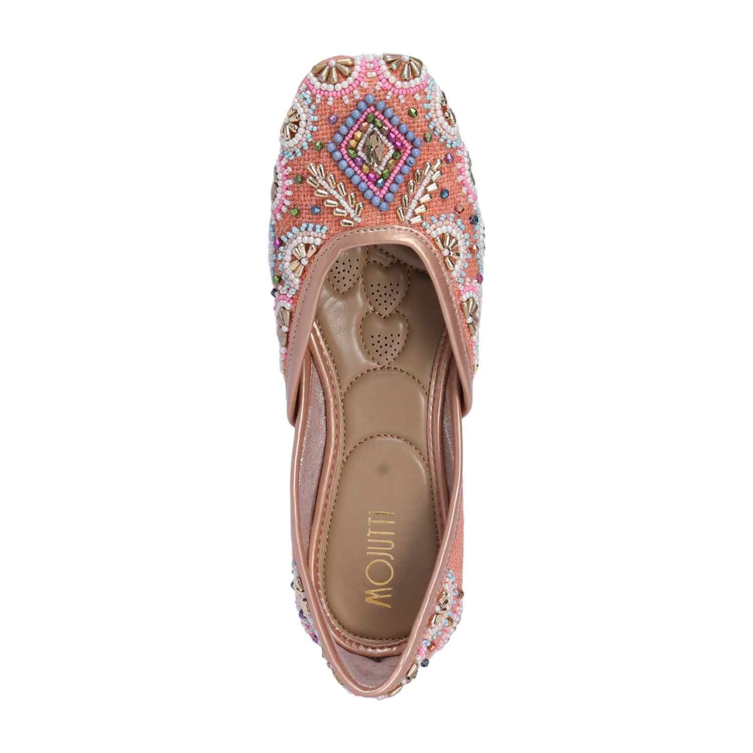 Peach Mojaris for Women
