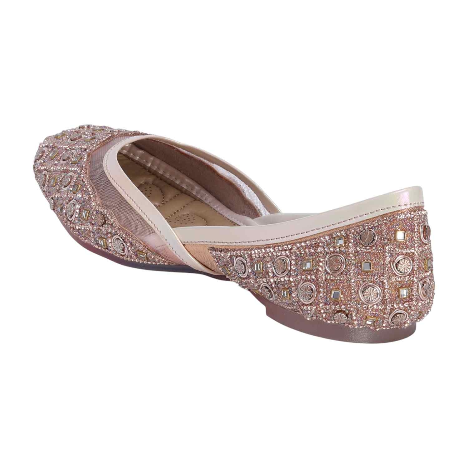 Sultan Coloured Mojaris with Stone Embellishments