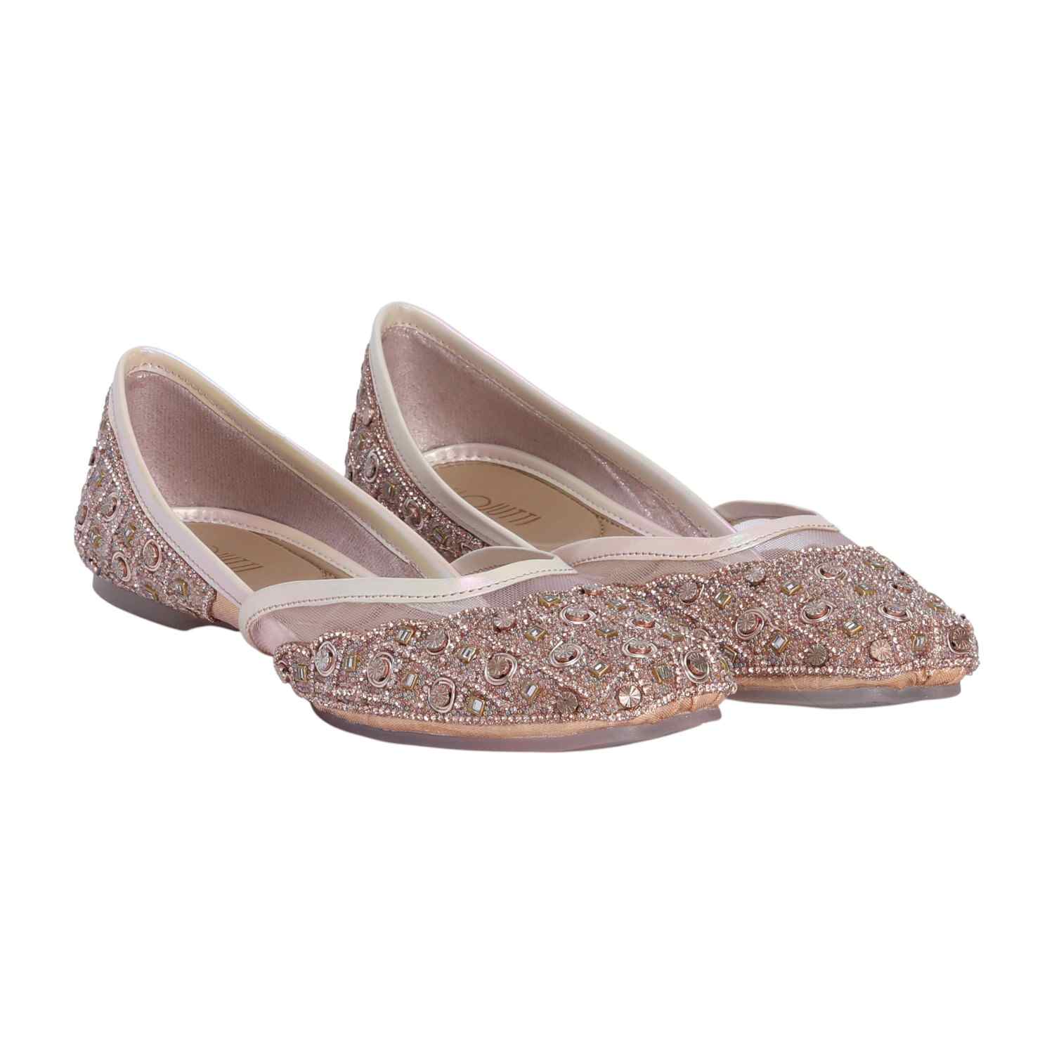 Sultan Coloured Mojaris with Stone Embellishments