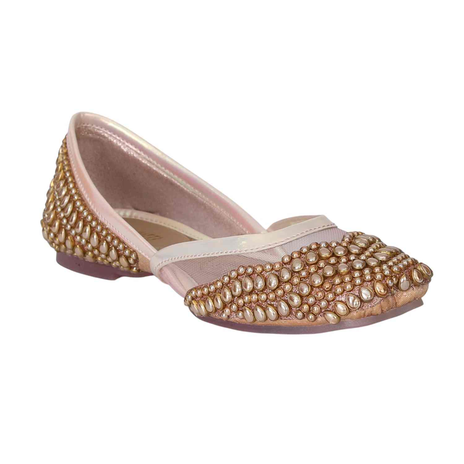 Ornate Pearl Cluster Jutti